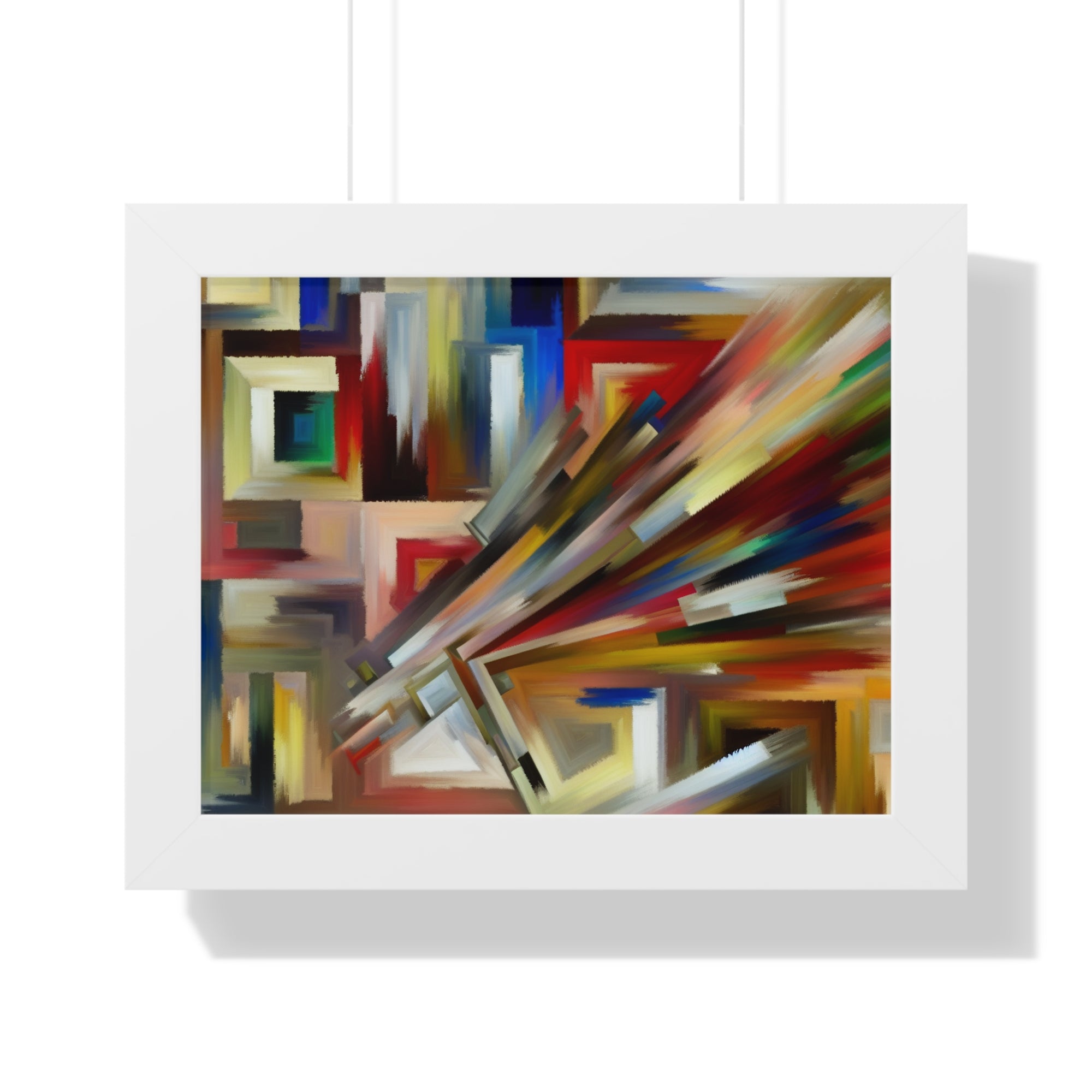 Urban Velocity and Chaos | Framed Print