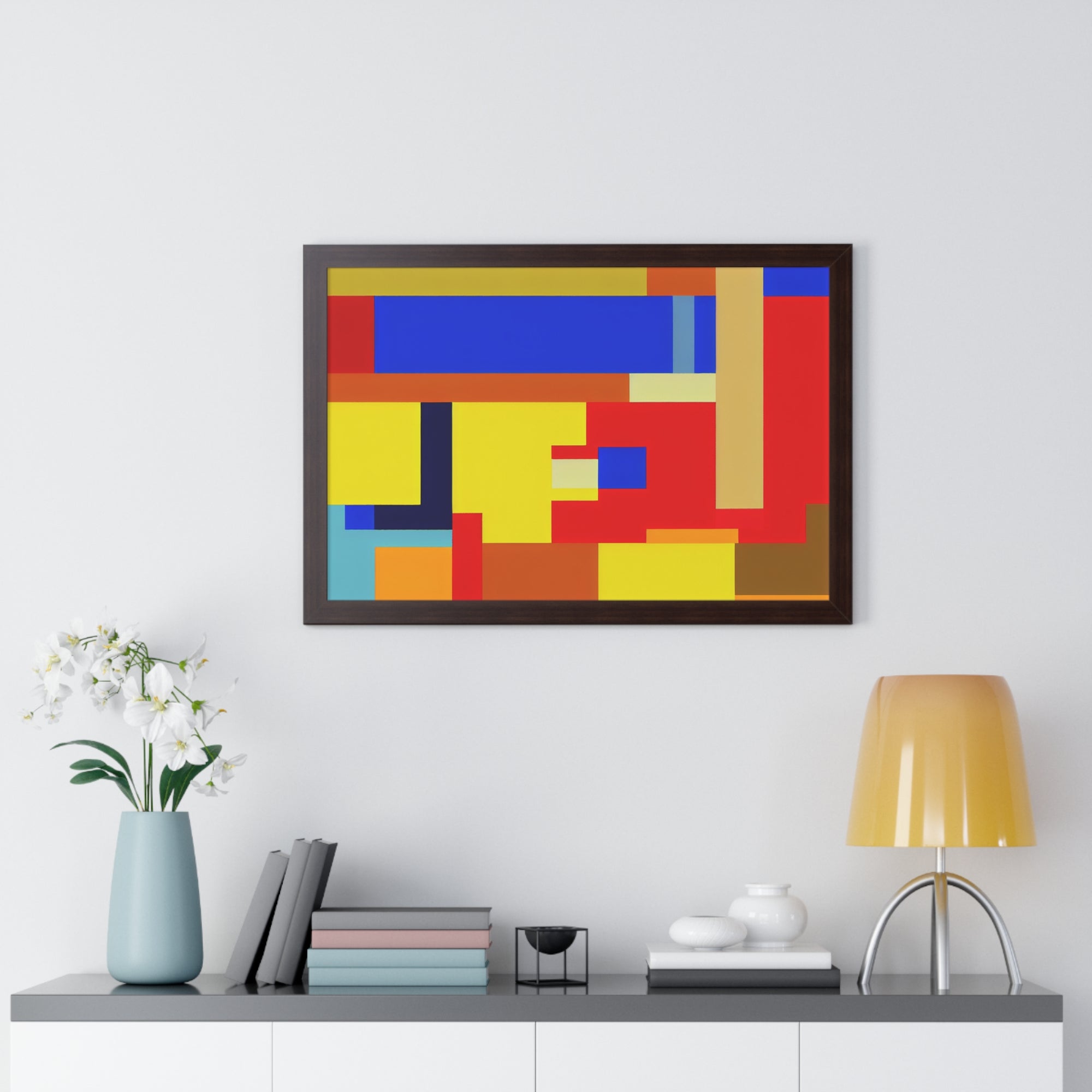 Vibrant Harmony Unleashed | Framed Print