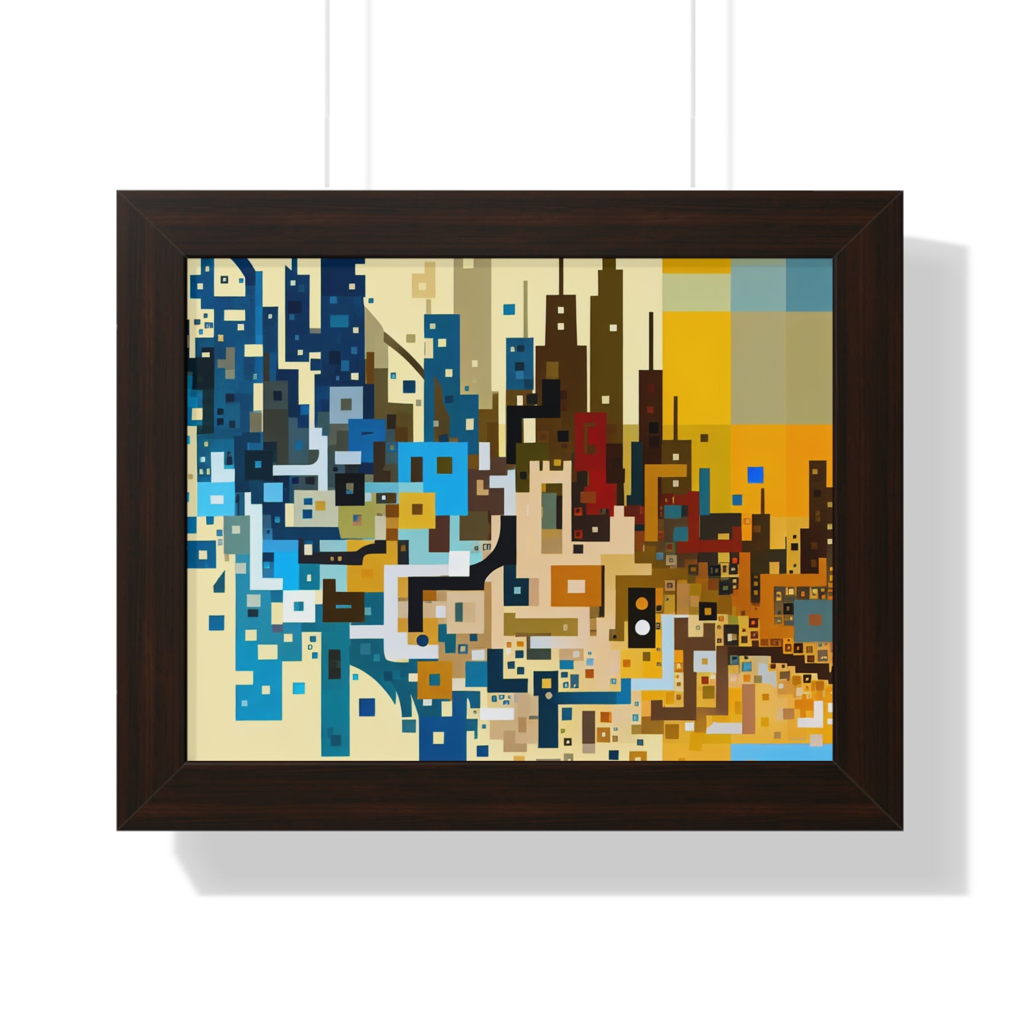 Metro Mirage | Framed Print