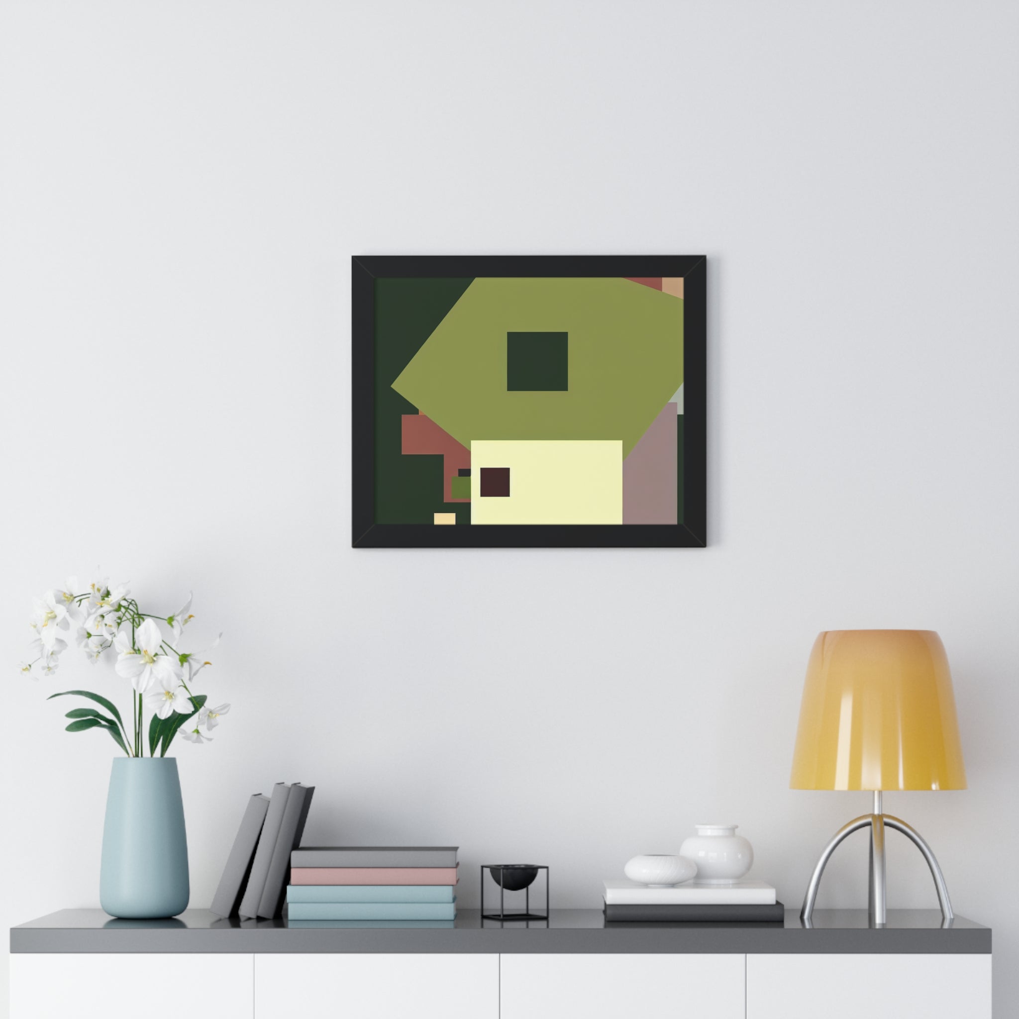 Whispers of Geometry | Framed Print