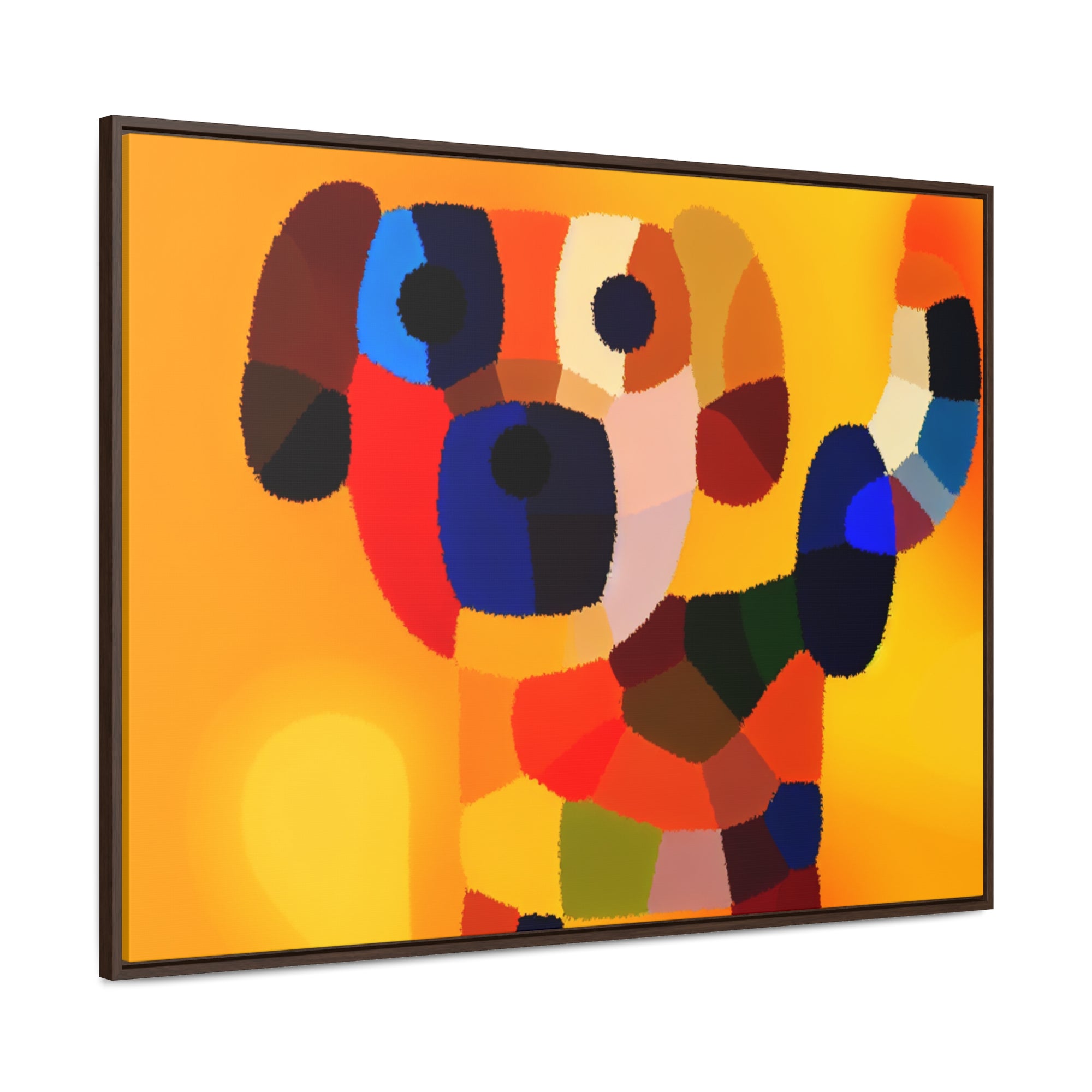 Patches of Playfulness | Framed Canvas