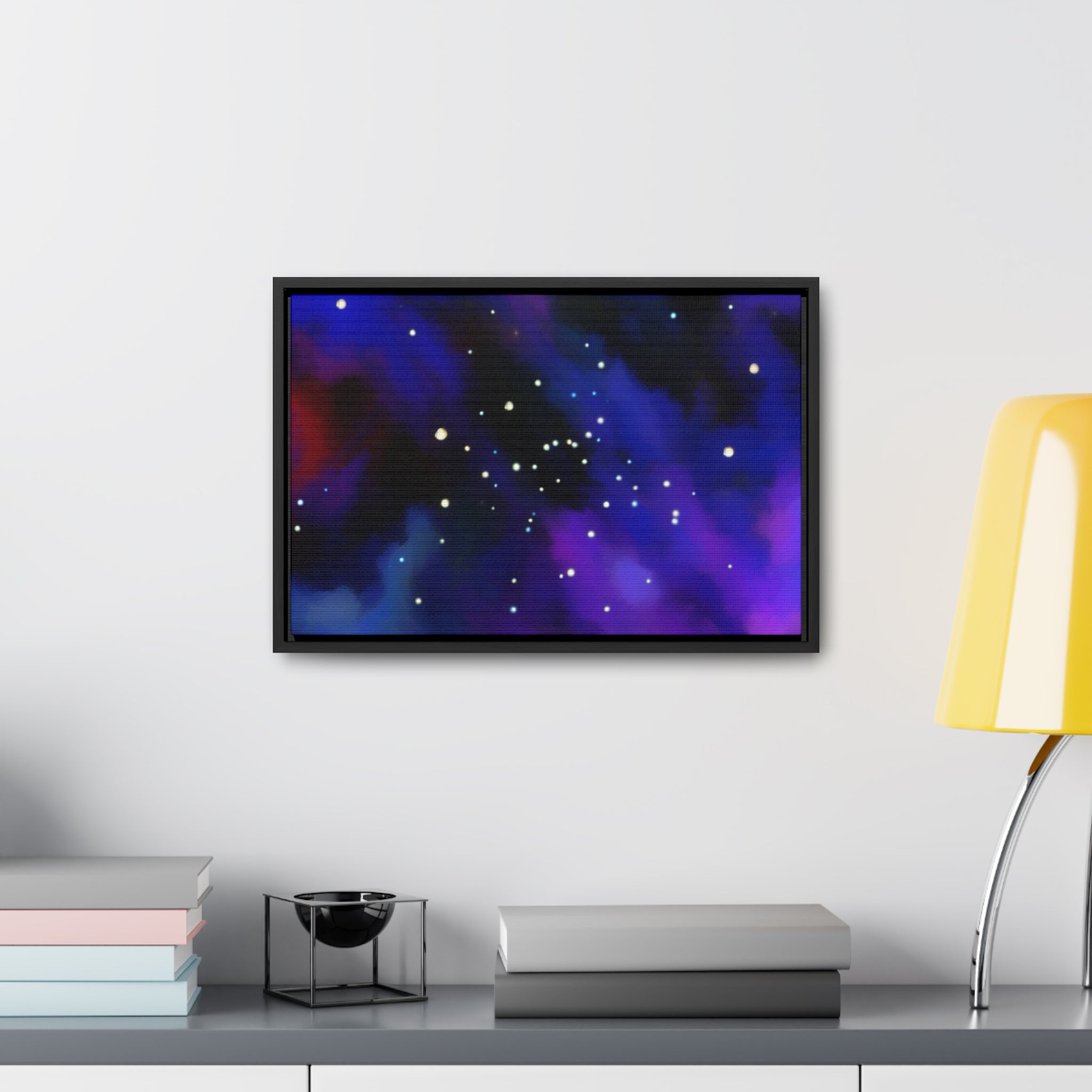 Celestial Whispers and Dreams | Framed Canvas