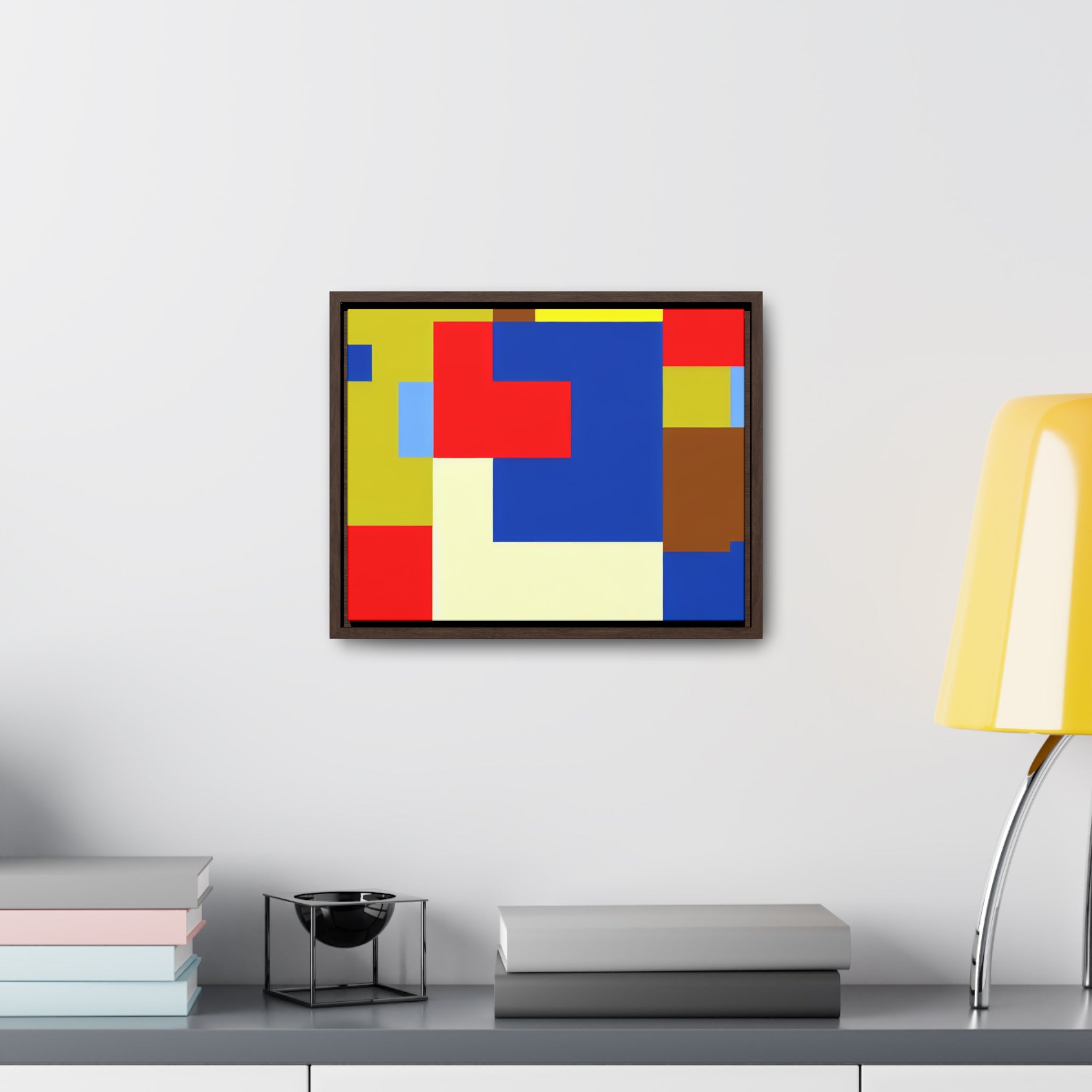 Harmony in Fragments | Framed Canvas