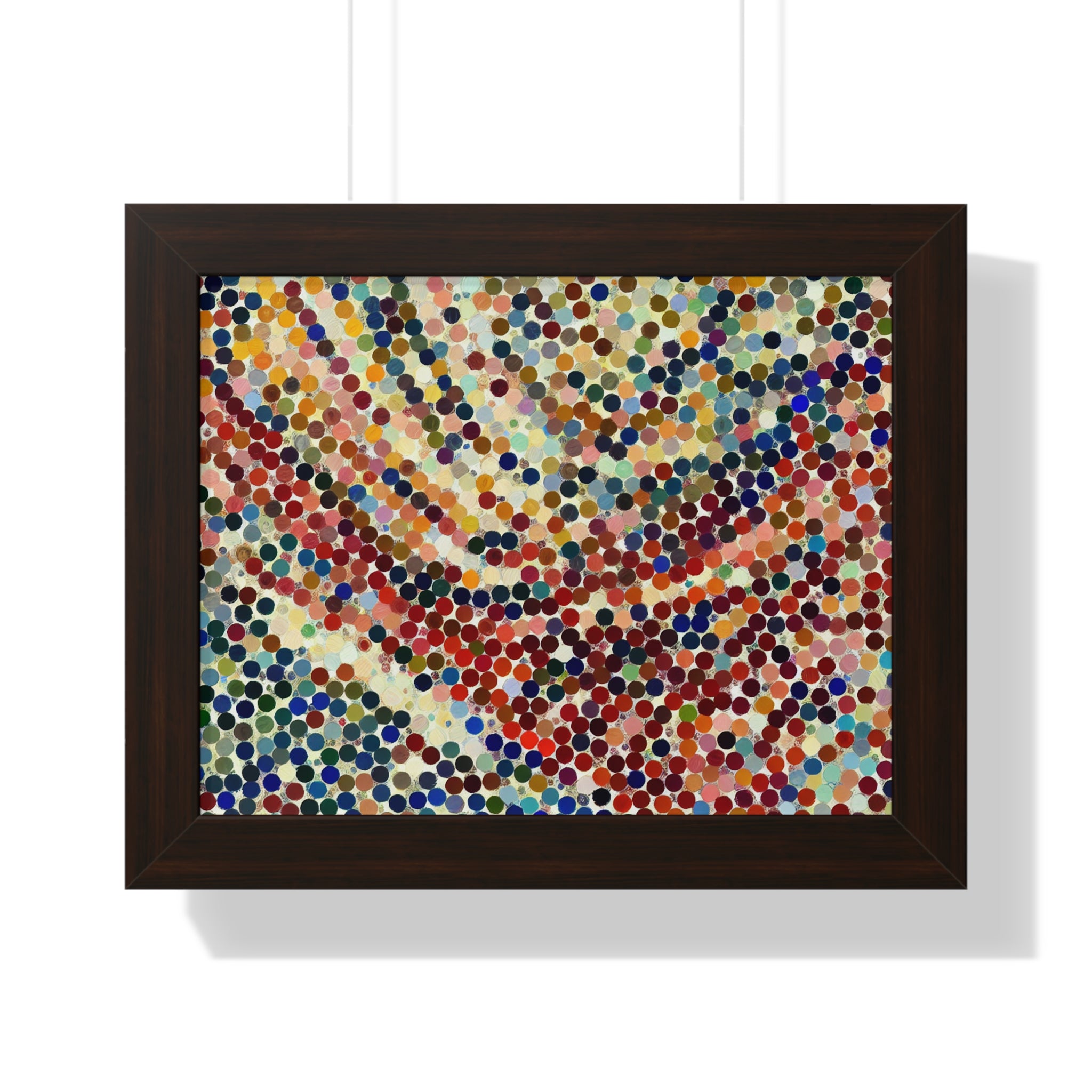 Waves of Colorful Whispers | Framed Print