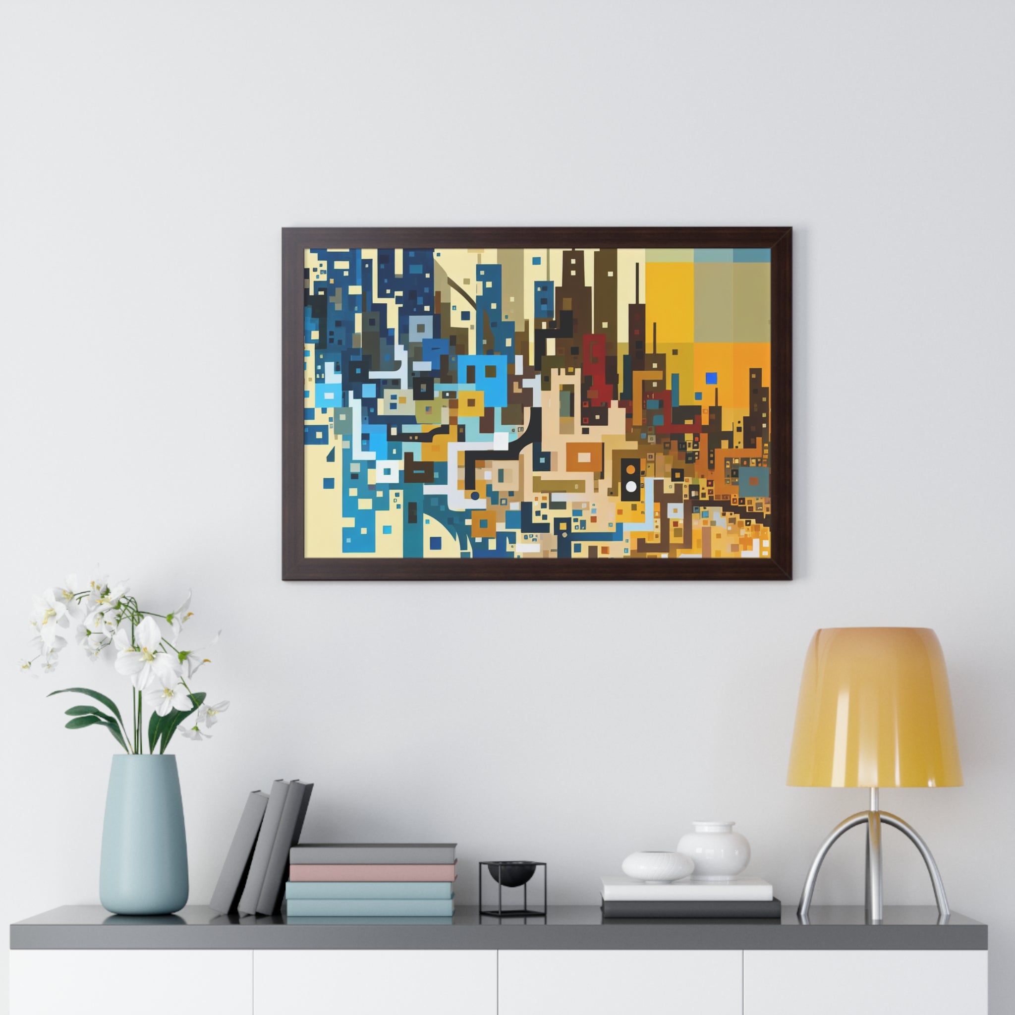 Metro Mirage | Framed Print