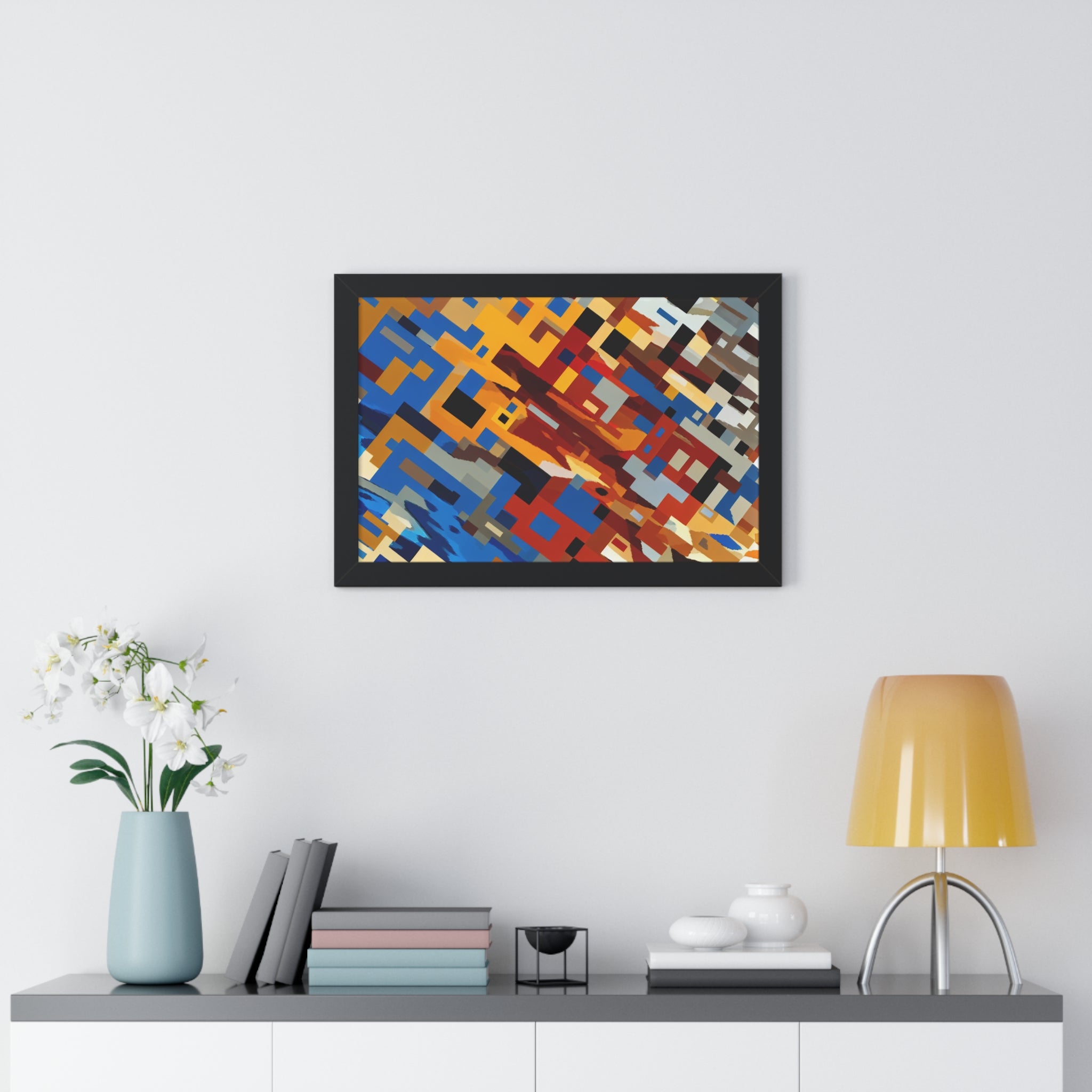 Urban Pulse and Shadows | Framed Print