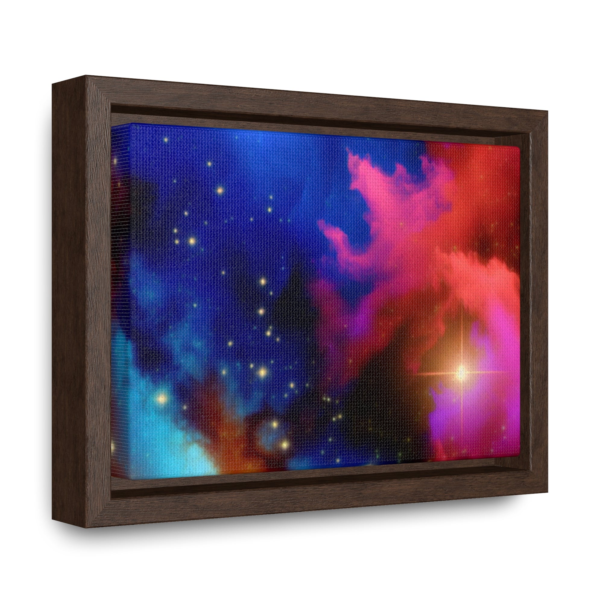 Celestial Whirl and Daze | Framed Canvas