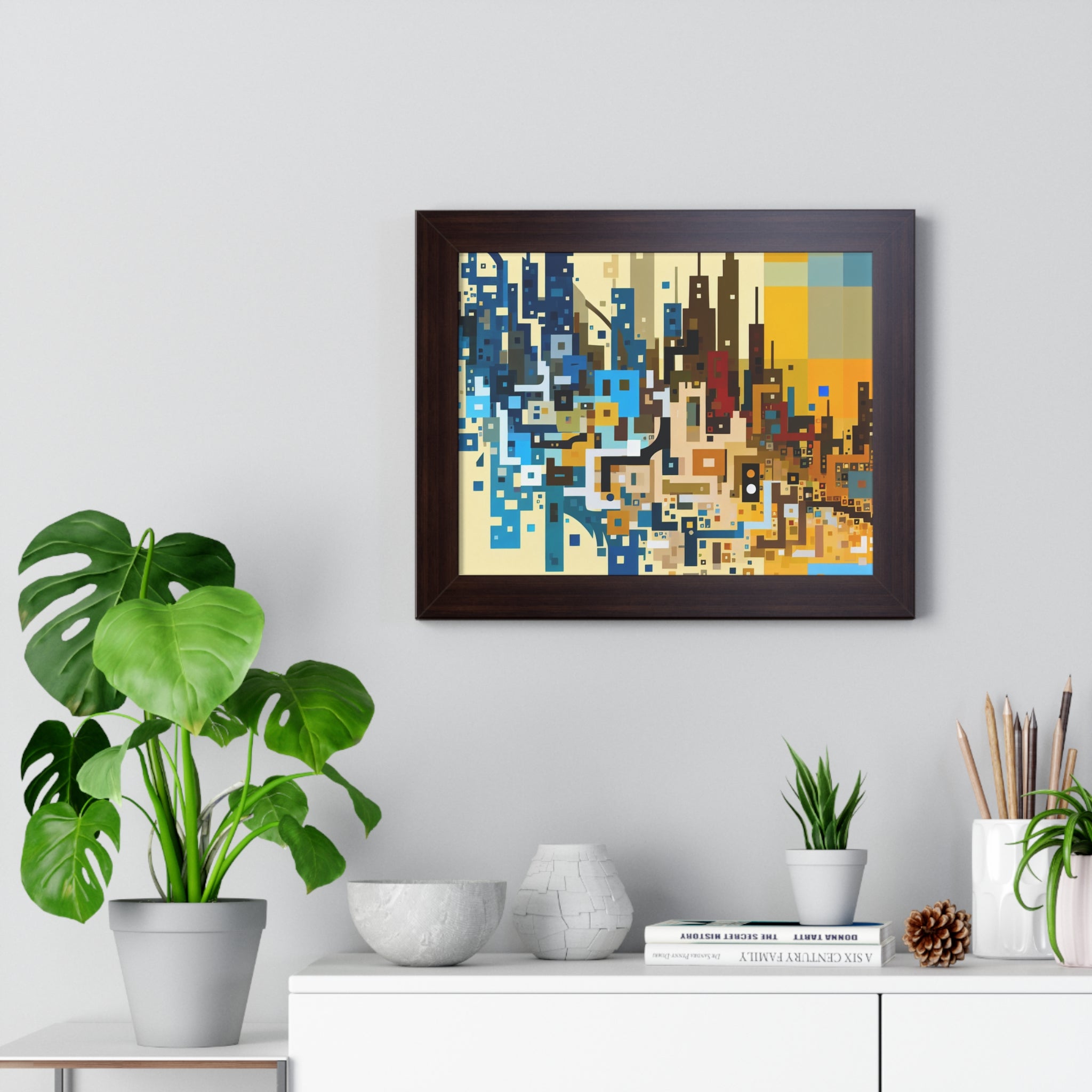 Metro Mirage | Framed Print