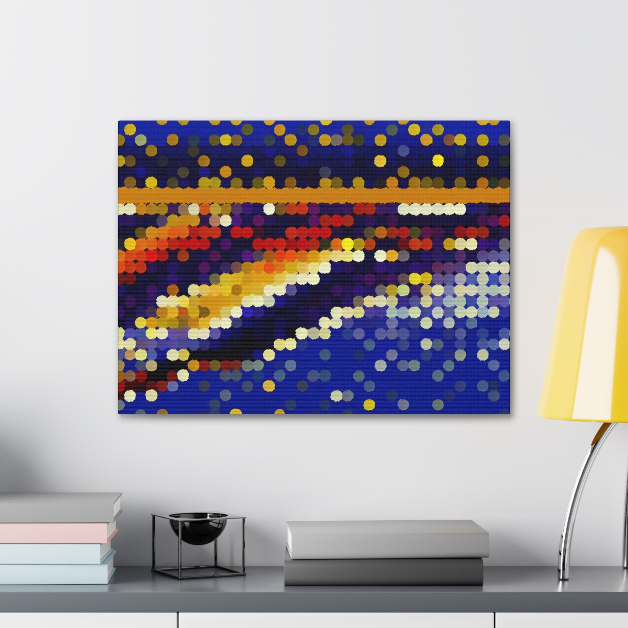 Ethereal Dots in Motion | Canvas