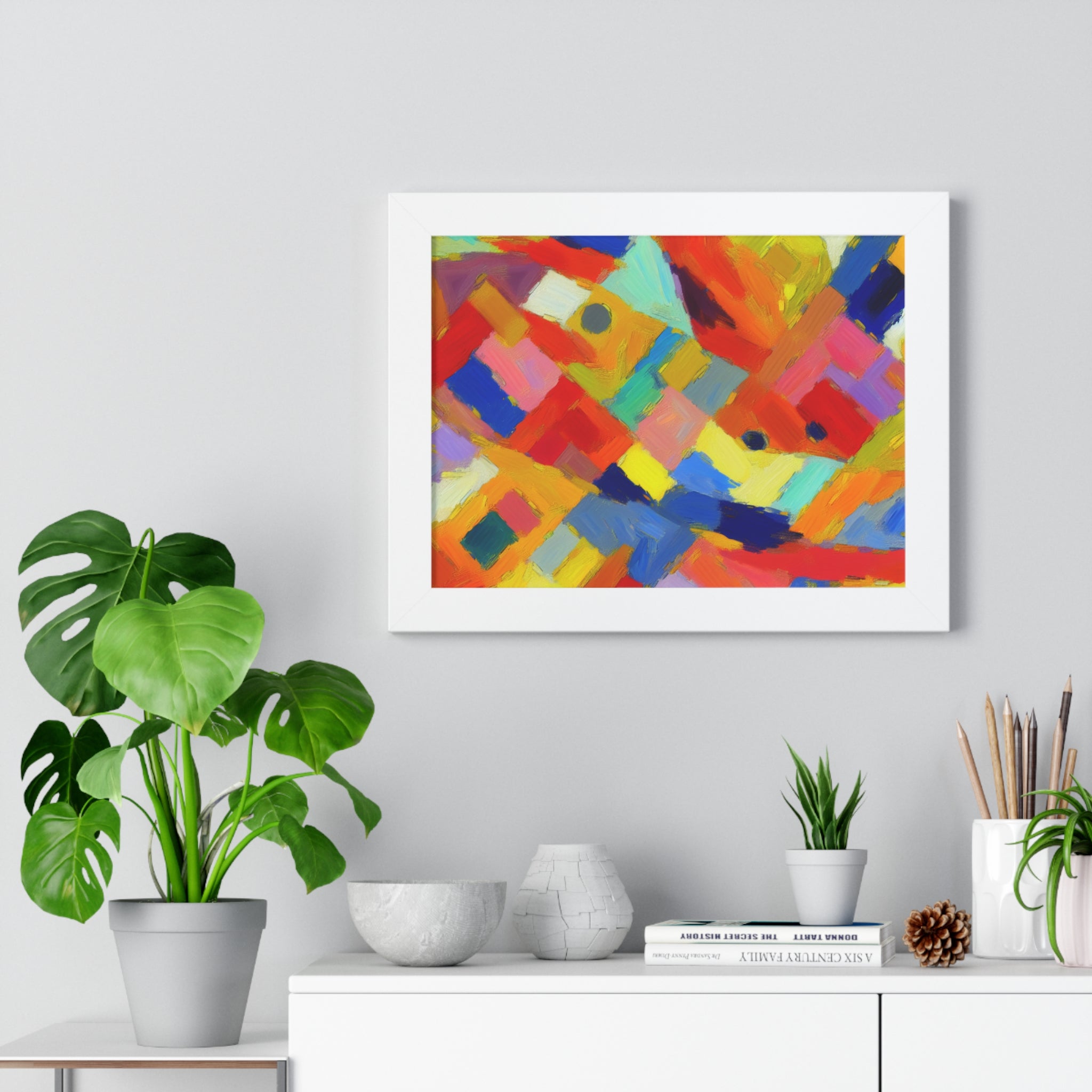 Dynamic Harmony in Color | Framed Print