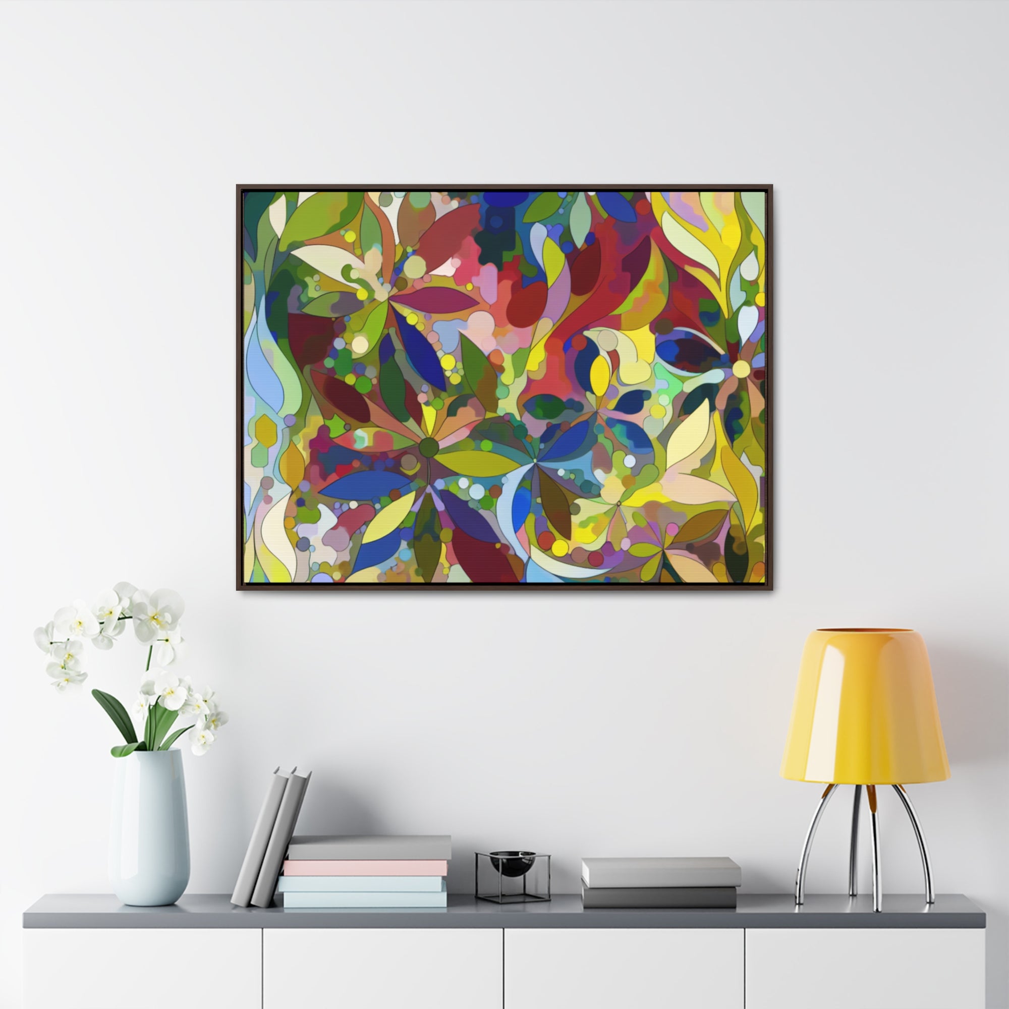 Botanical Whispers and Dreams | Framed Canvas