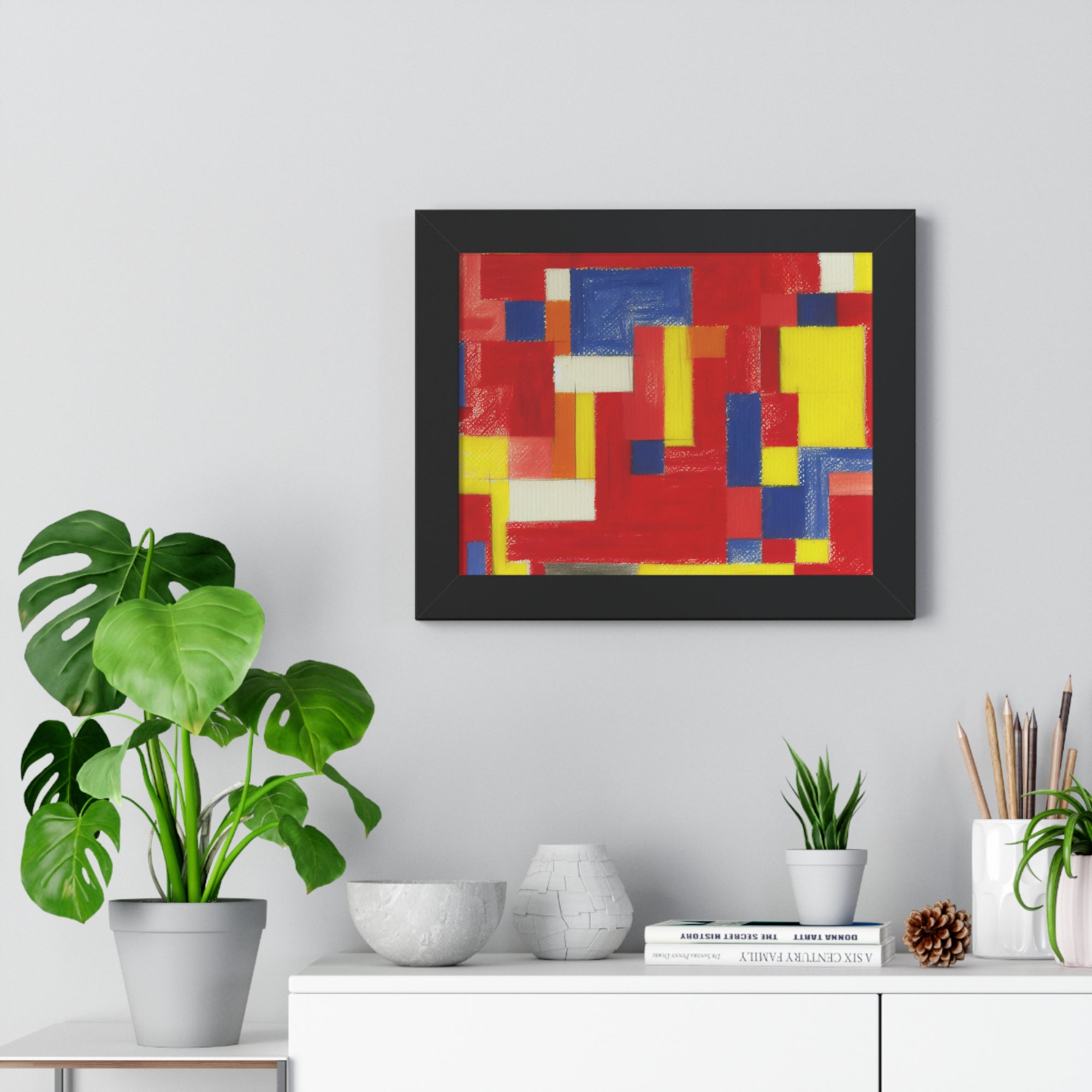 Vibrant Rhythmic Harmony | Framed Print