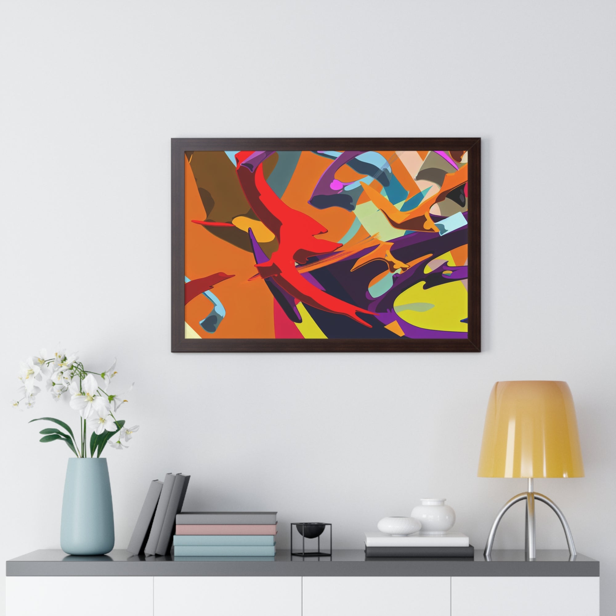 Elysium Dreams and Colors | Framed Print