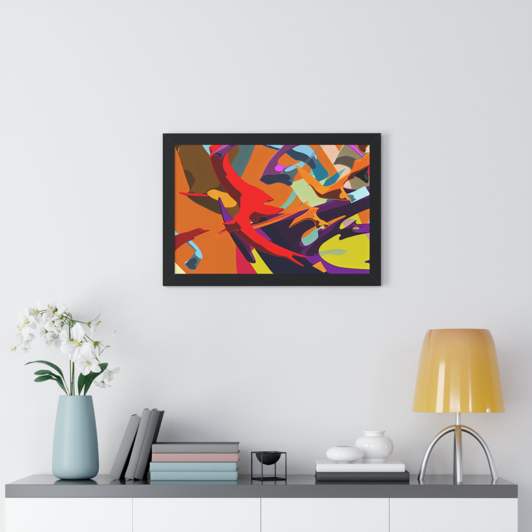 Elysium Dreams and Colors | Framed Print