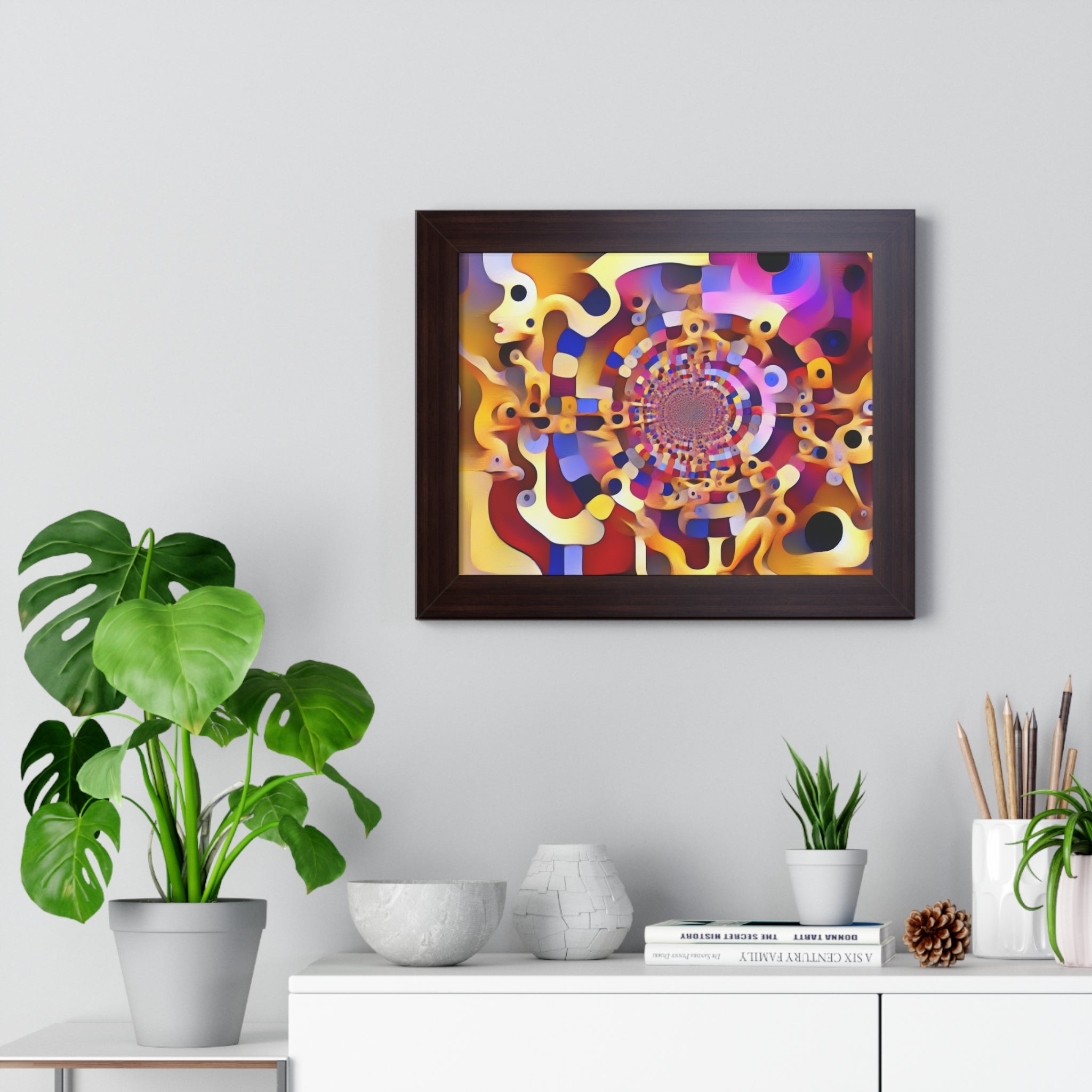 Whispers of Color Dreams | Framed Print