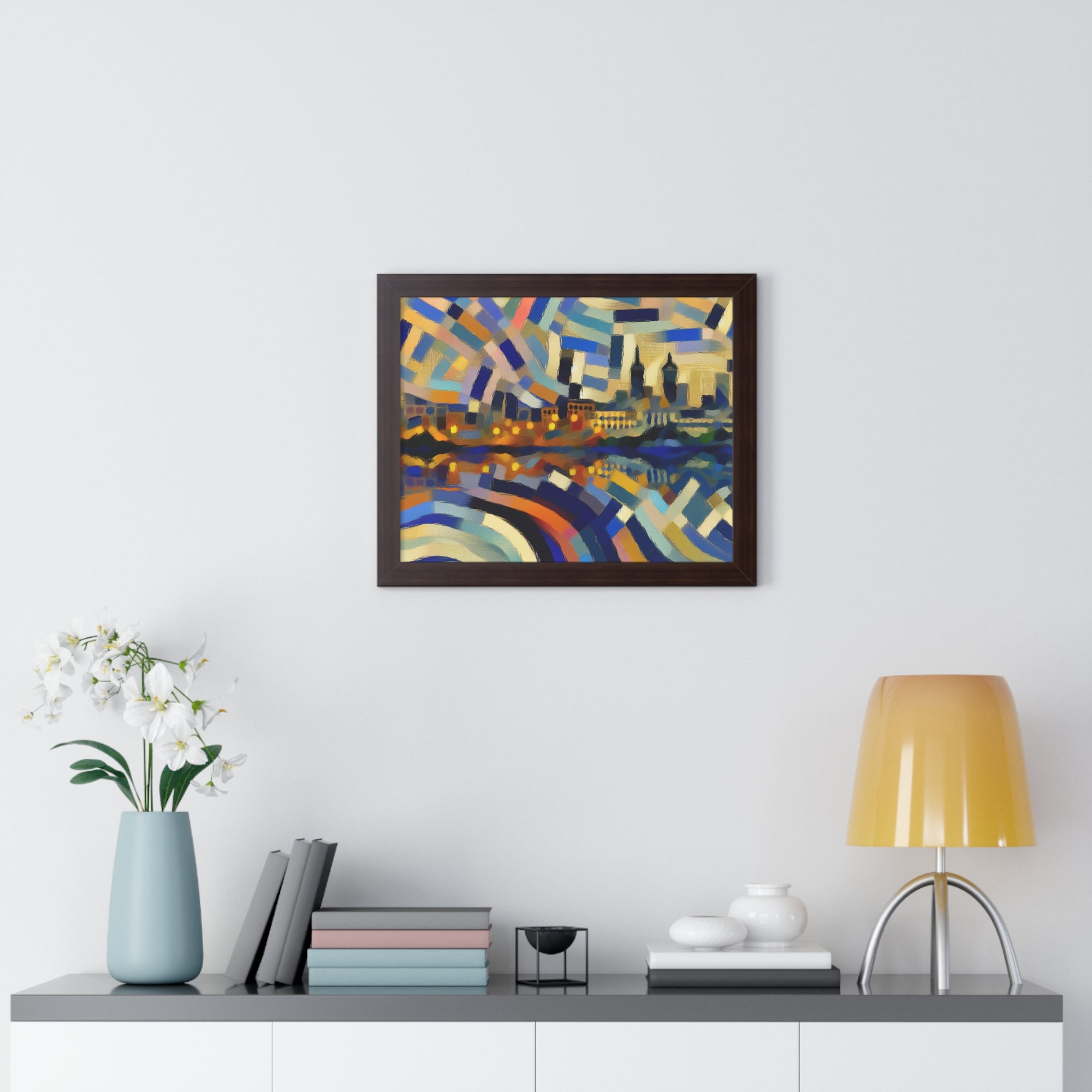 Urban Mirage and Flow | Framed Print