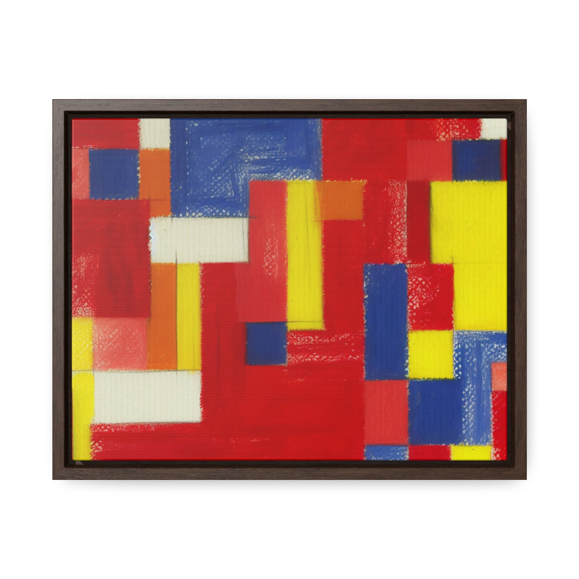 Vibrant Rhythmic Harmony | Framed Canvas