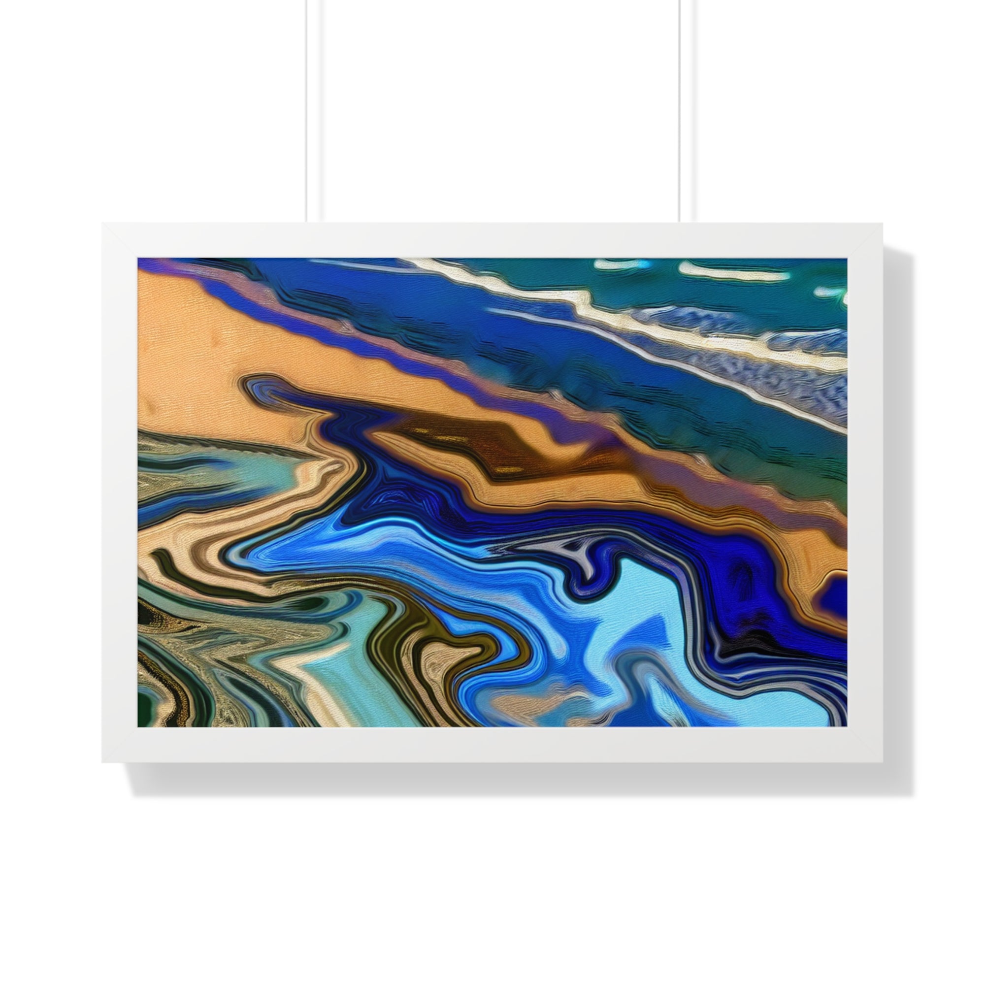 Tidal Whisperings | Framed Print