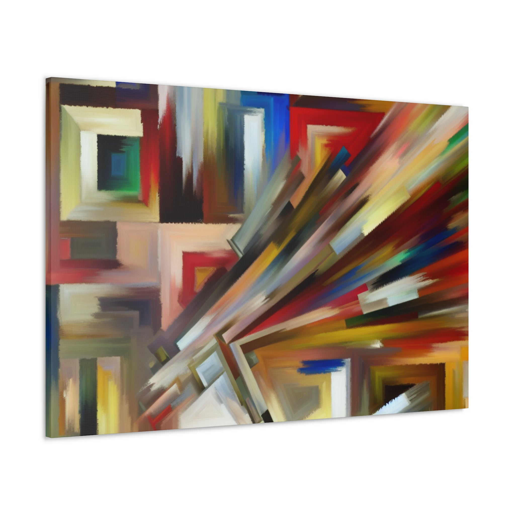 Urban Velocity and Chaos | Canvas