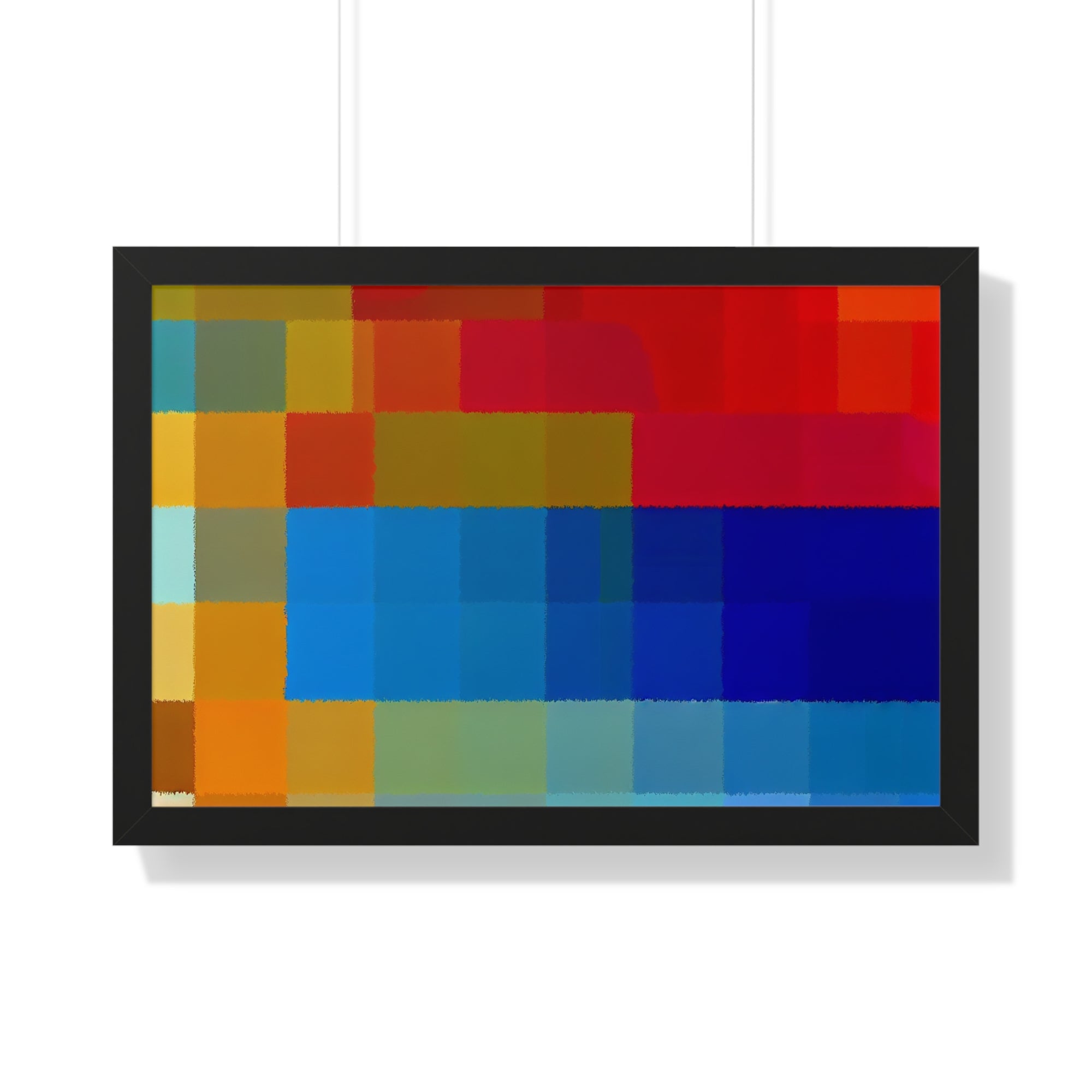 Rhythm of Color | Framed Print