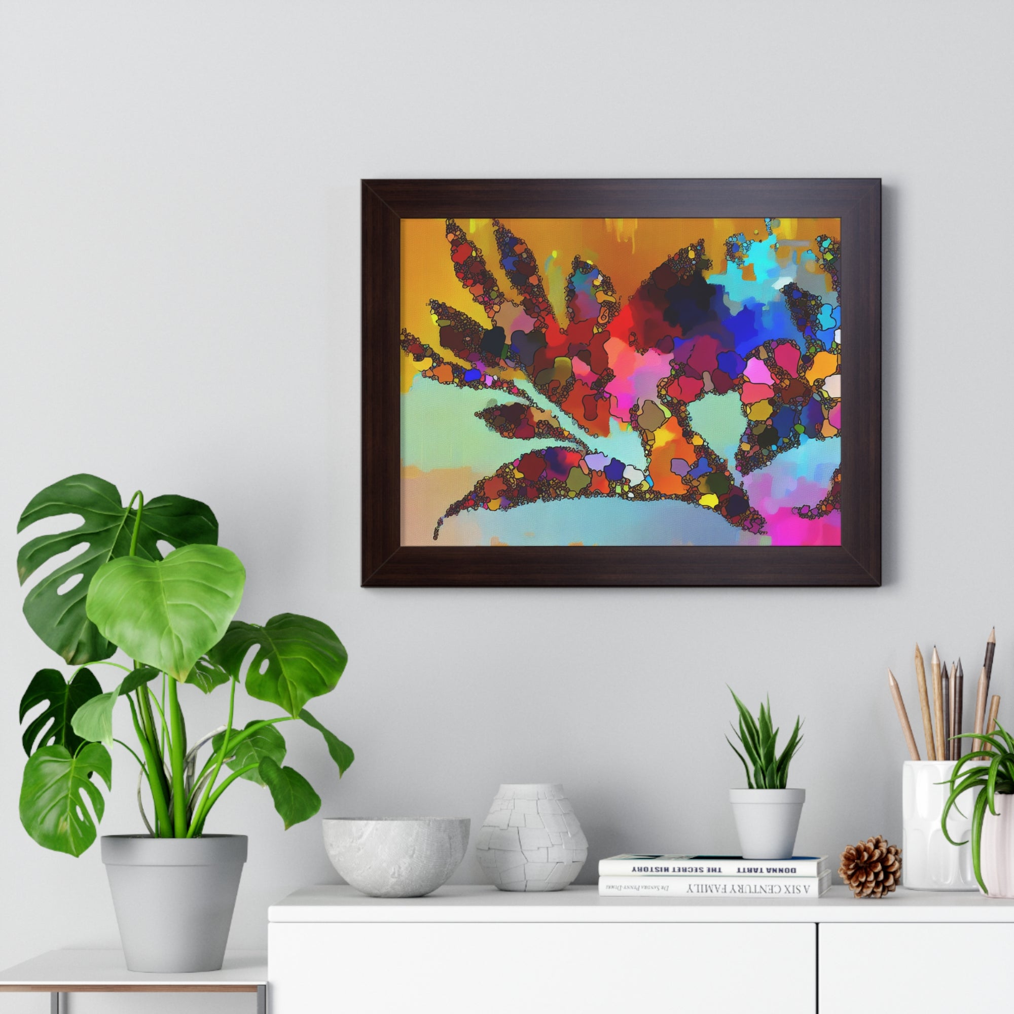 Botanical Rhythm and Flow | Framed Print