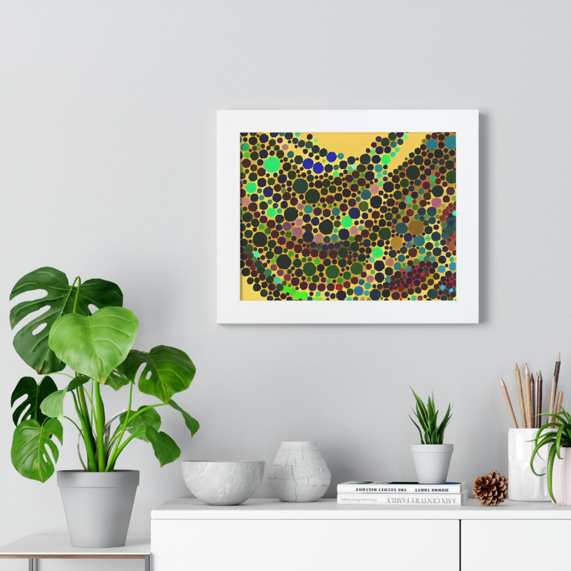 Circles of Cosmic Flow | Framed Print