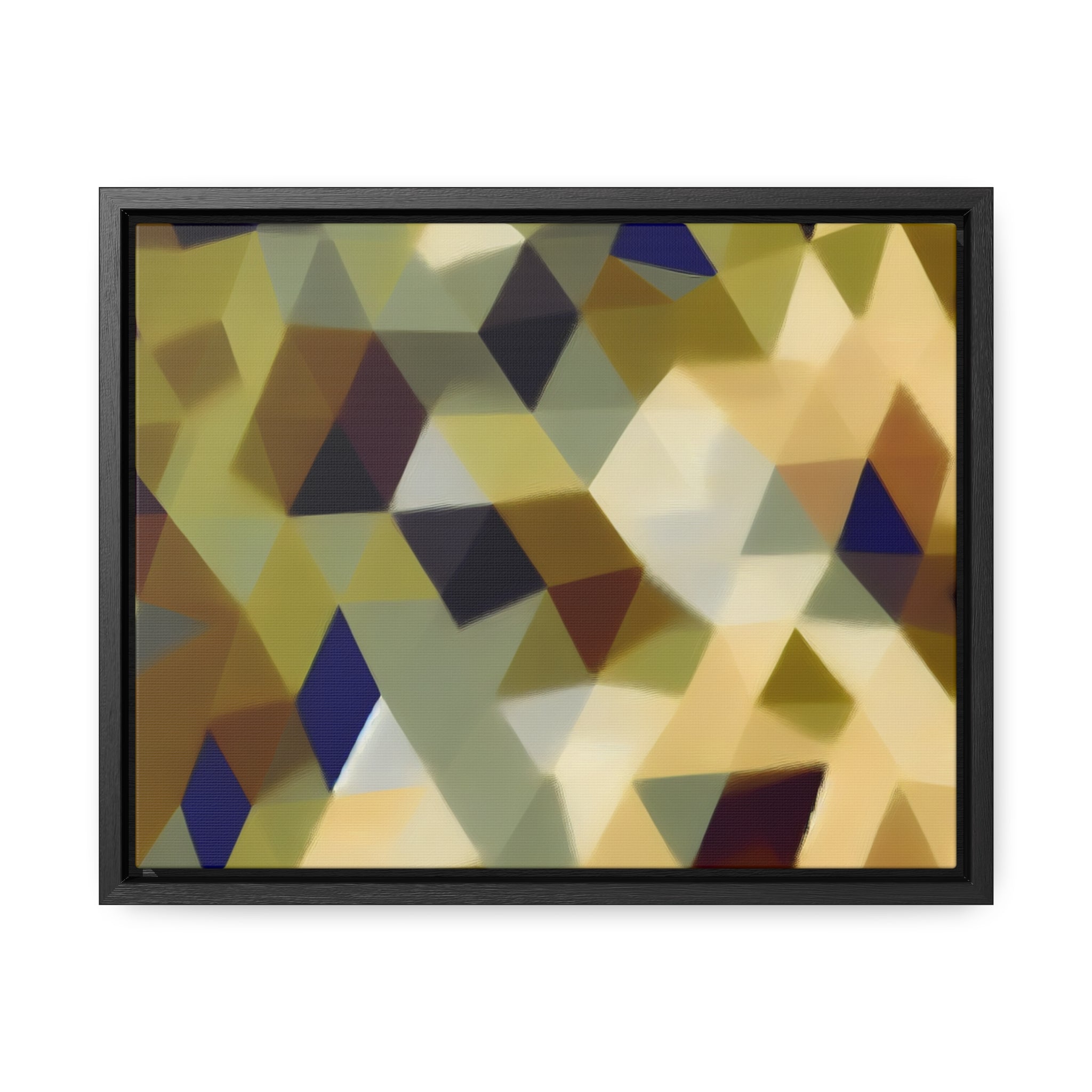 Retro Reflections and Whispers | Framed Canvas