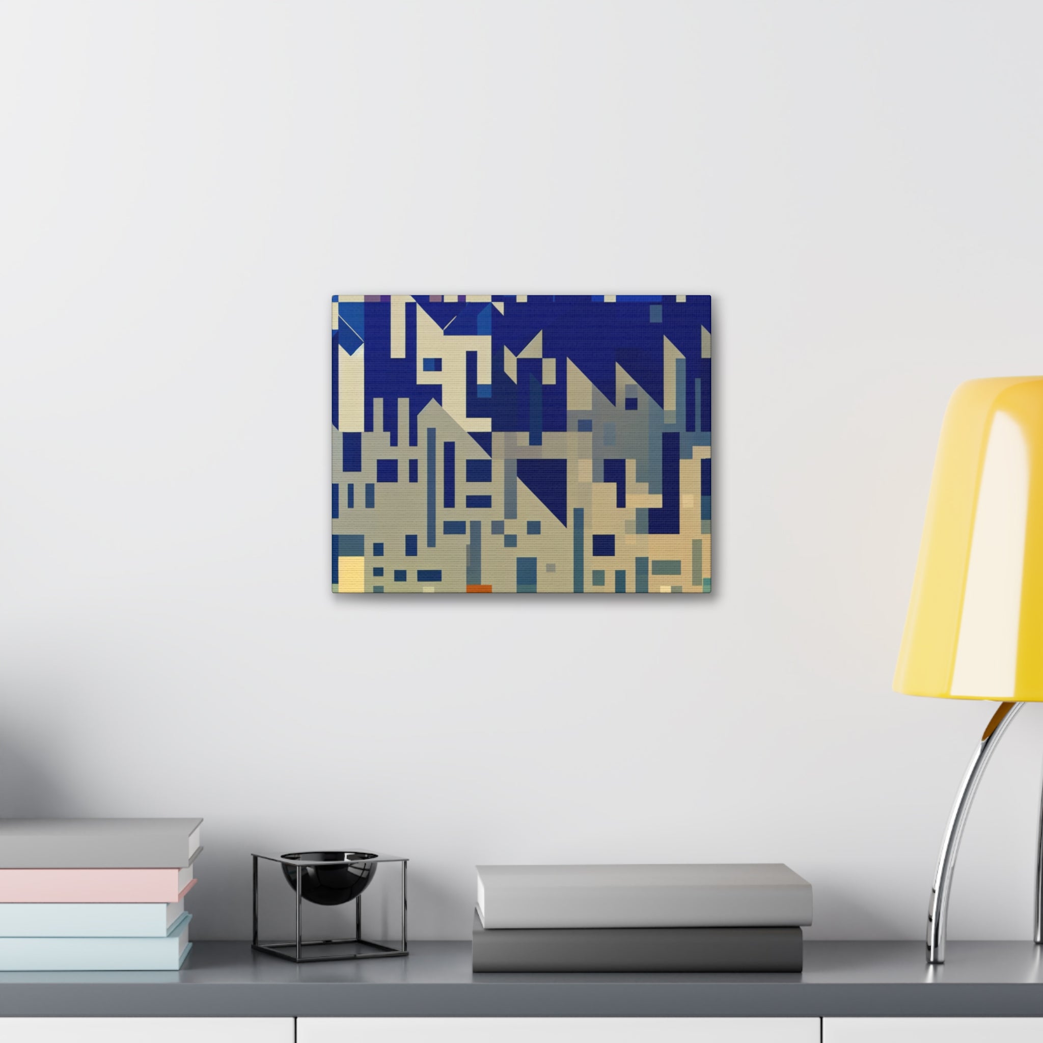 Urban Echoes and Silhouettes | Canvas