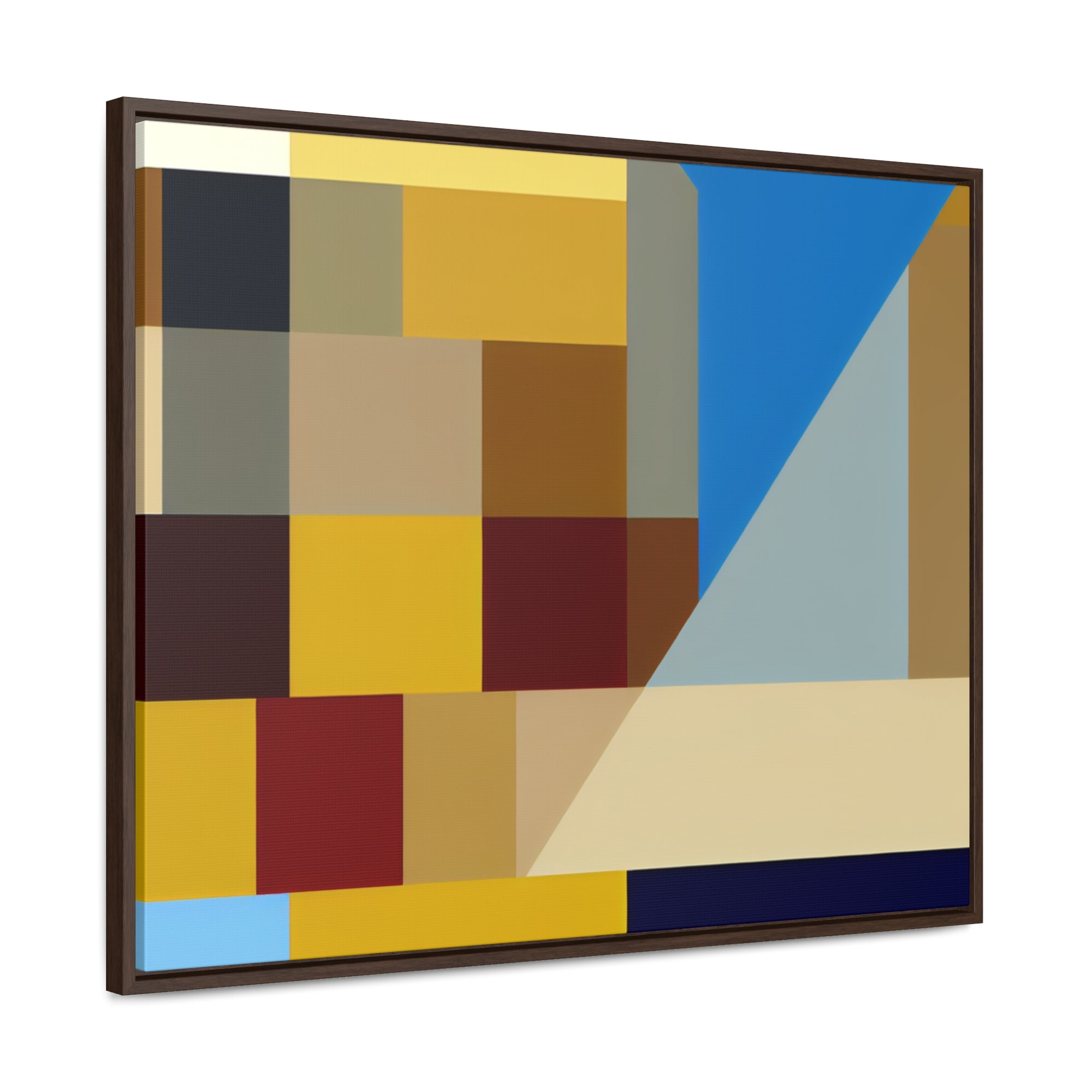 Colorful Geometric Symphony | Framed Canvas