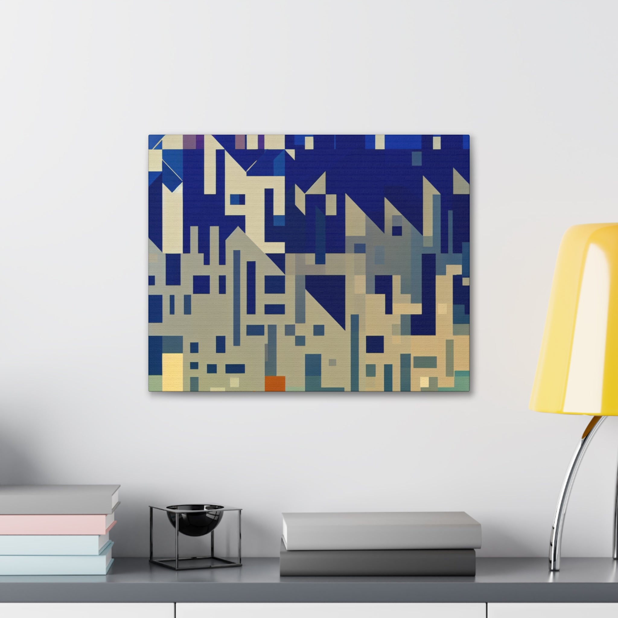 Urban Echoes and Silhouettes | Canvas