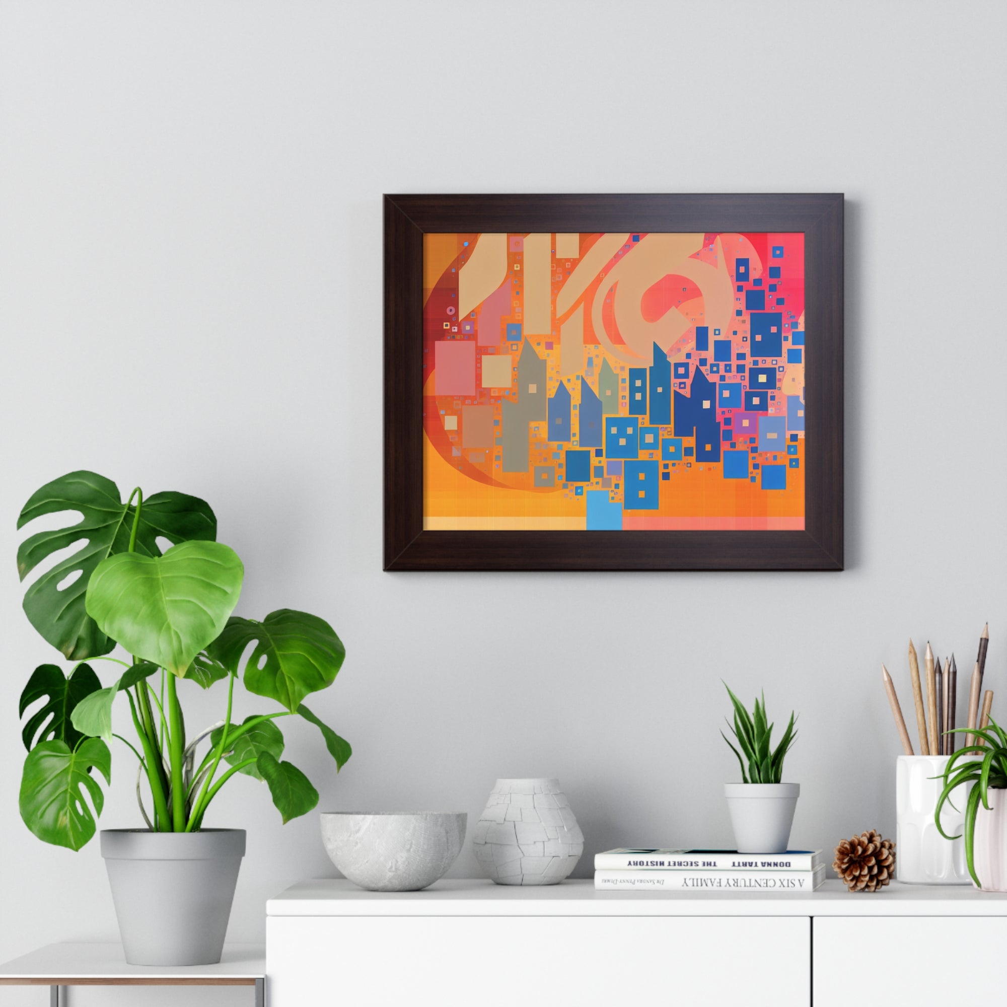 Metropolis in Motion | Framed Print