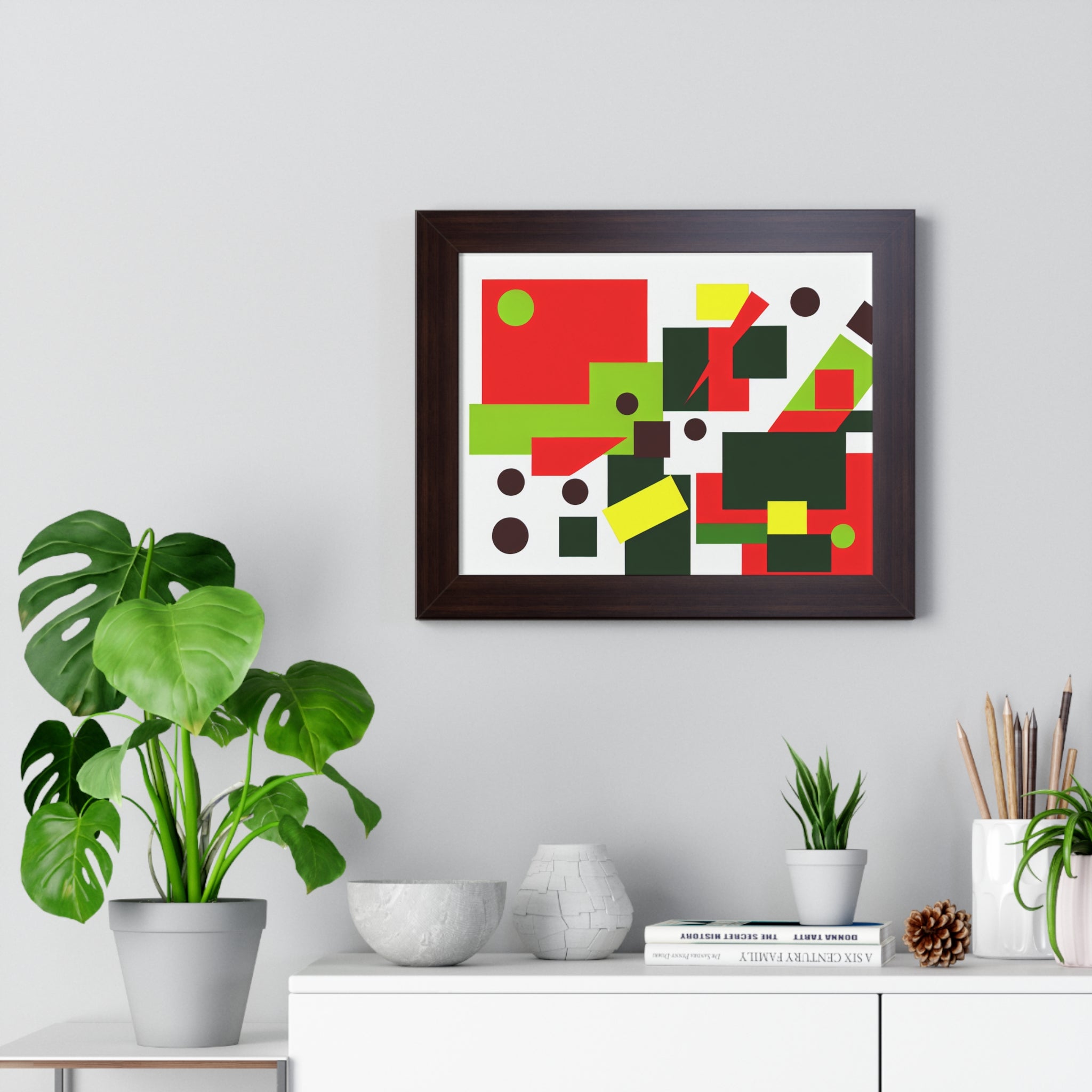 Chromatic Chaos and Order | Framed Print