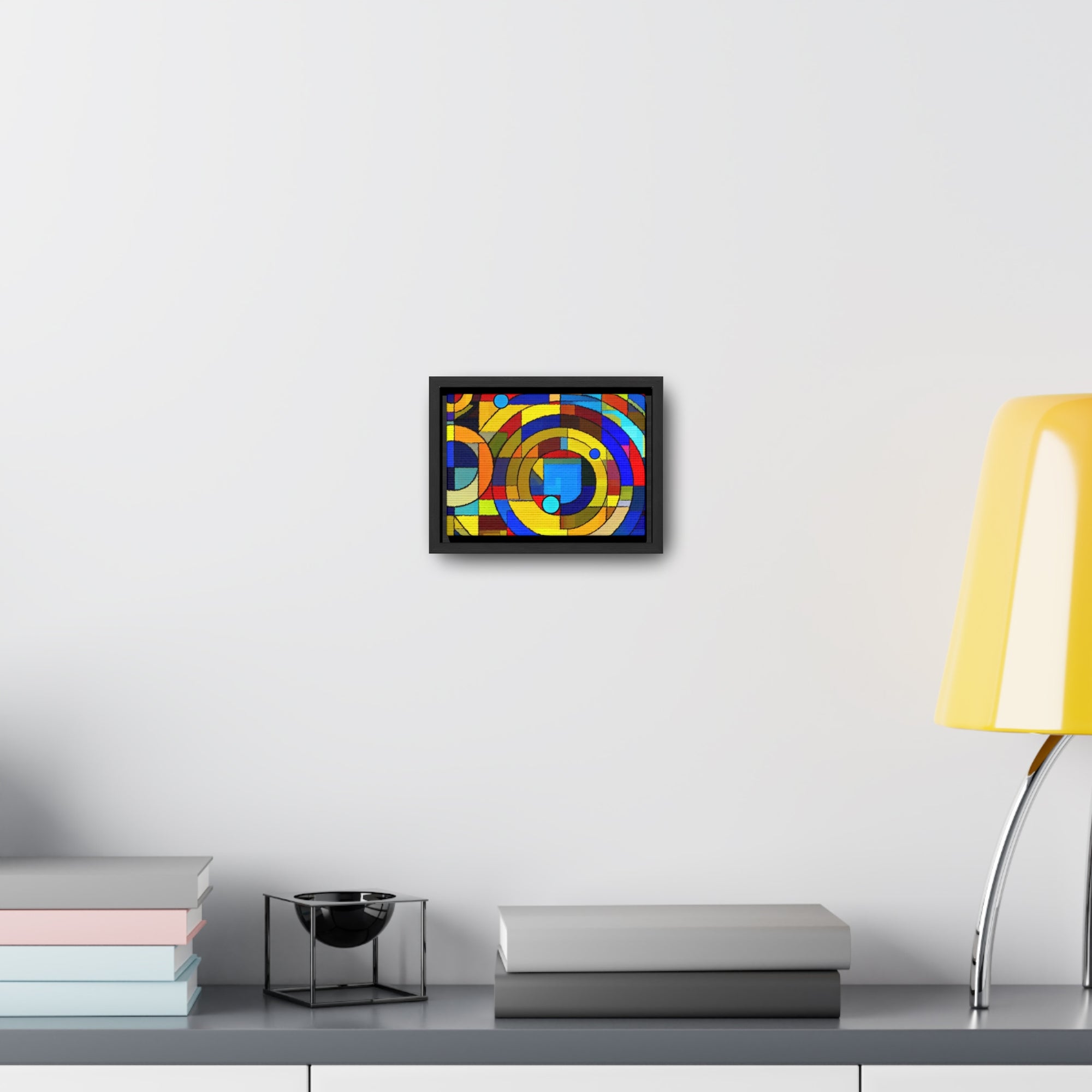 Dynamic Chaos and Harmony | Framed Canvas