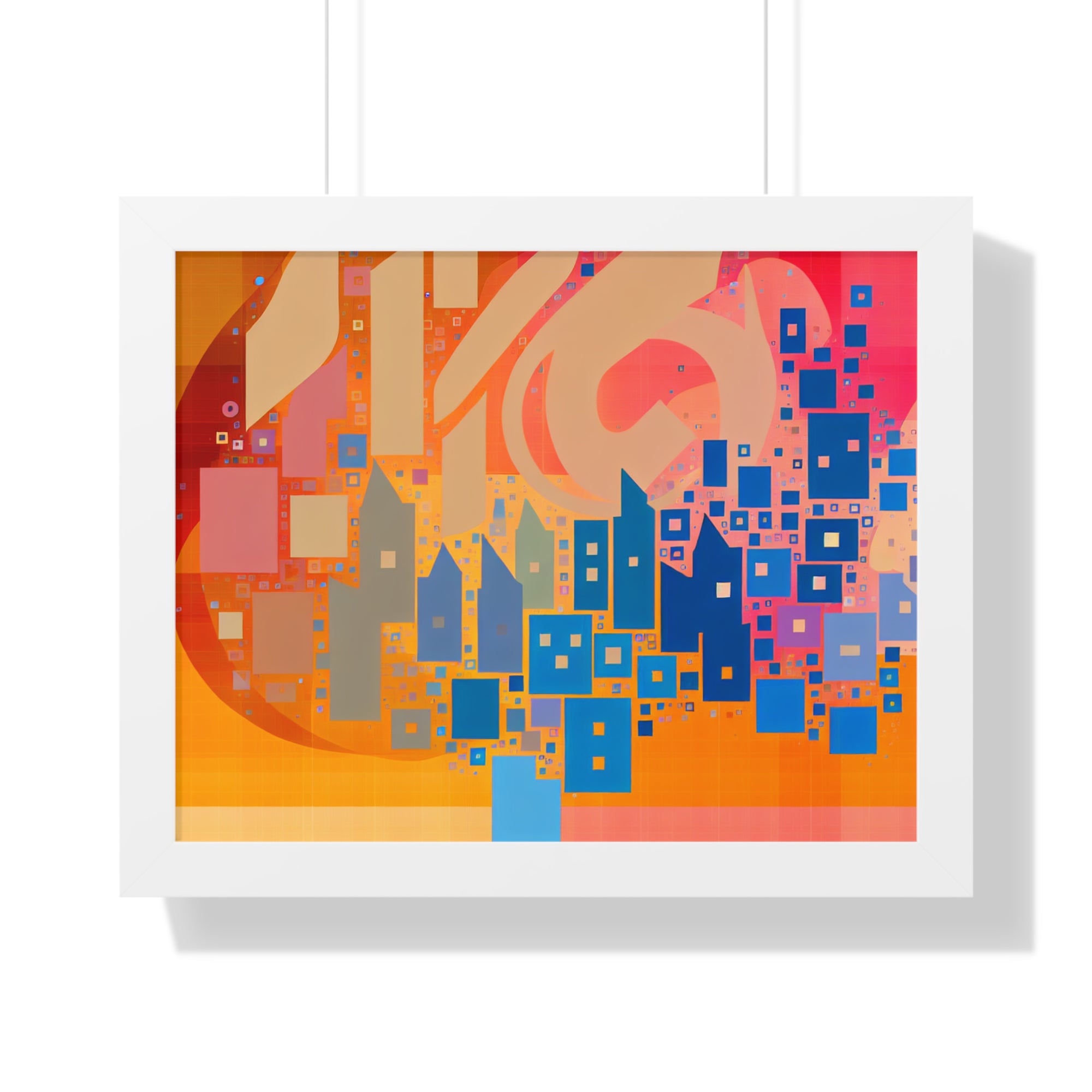 Metropolis in Motion | Framed Print