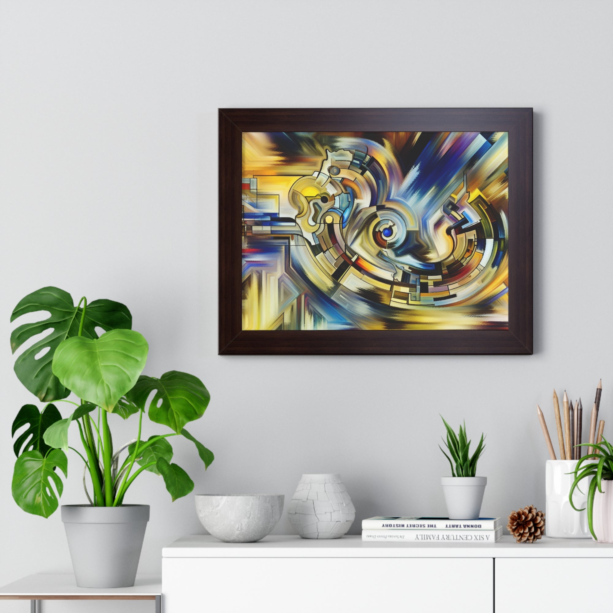 Kinetic Symphony of Chaos | Framed Print