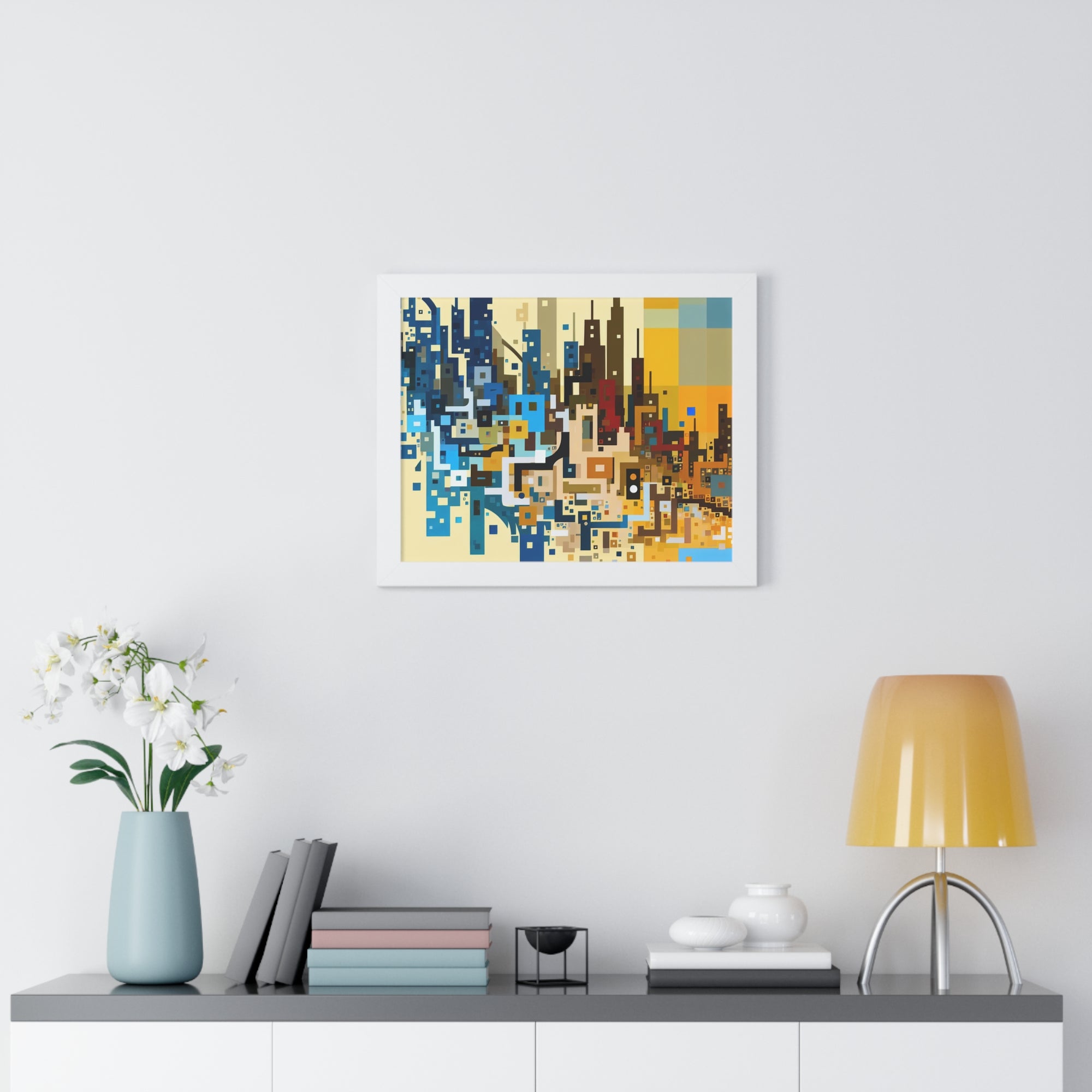 Metro Mirage | Framed Print