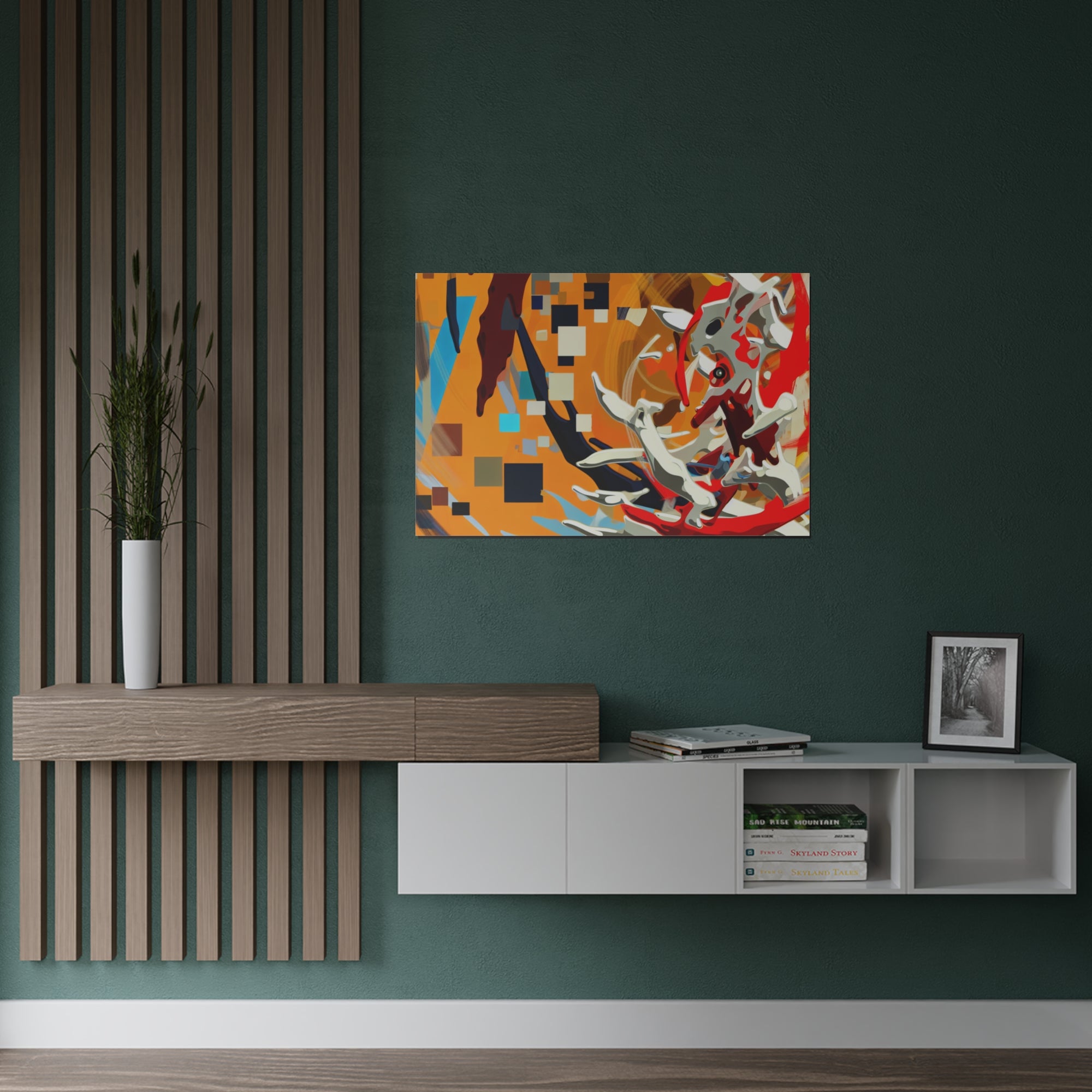 Fractured Fantasies | Satin Print