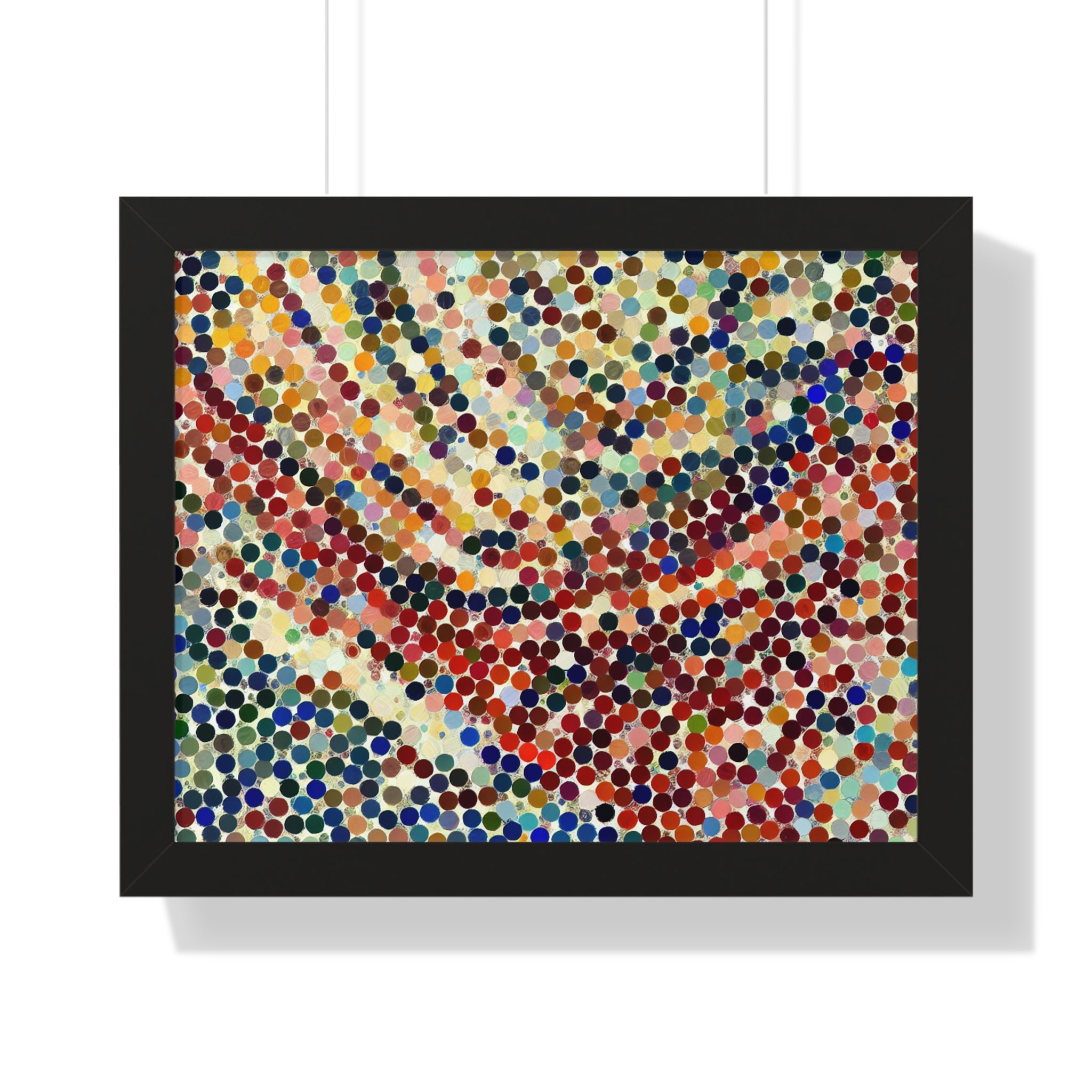 Waves of Colorful Whispers | Framed Print