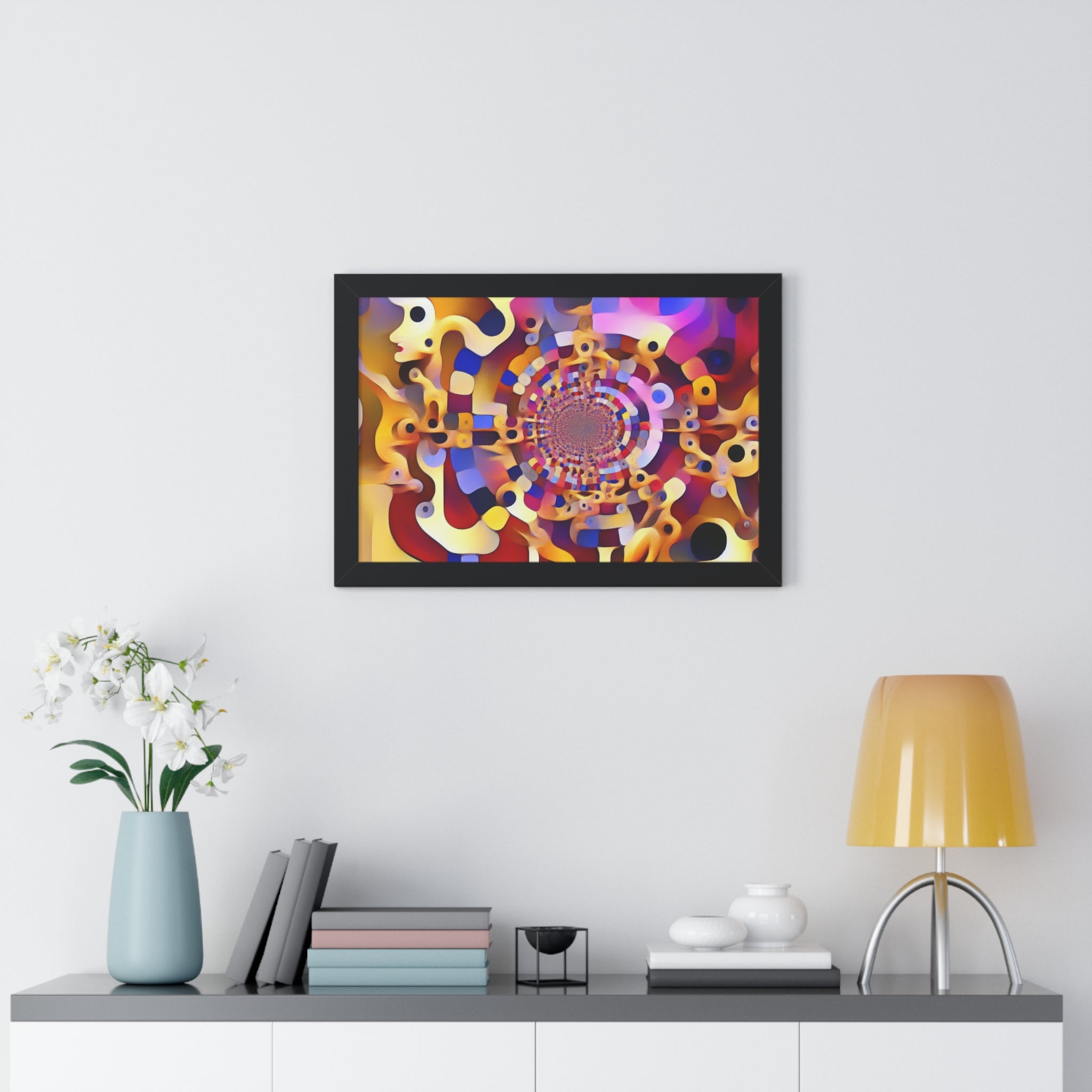 Whispers of Color Dreams | Framed Print