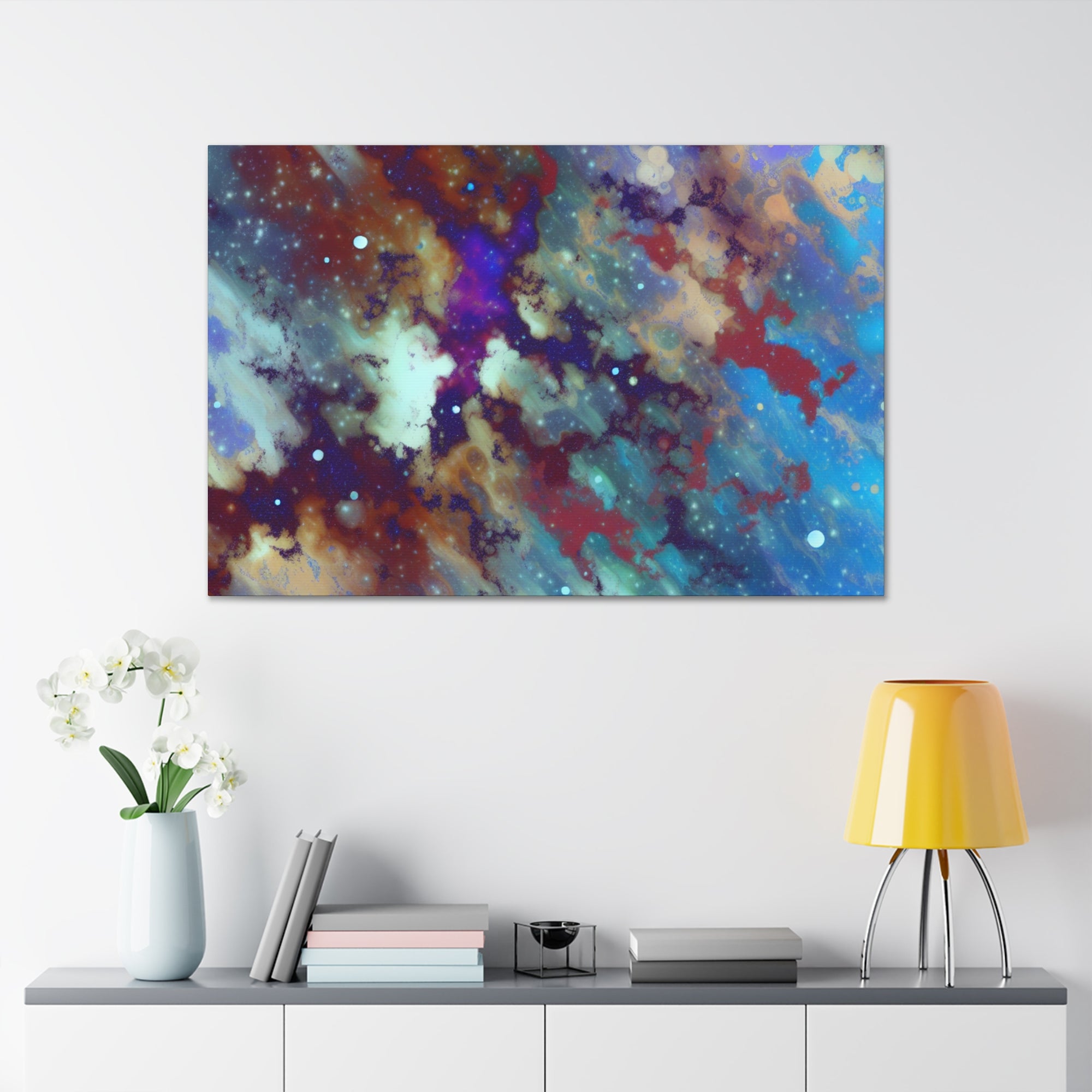 Stellar Whispers and Cosmic Dreams | Canvas