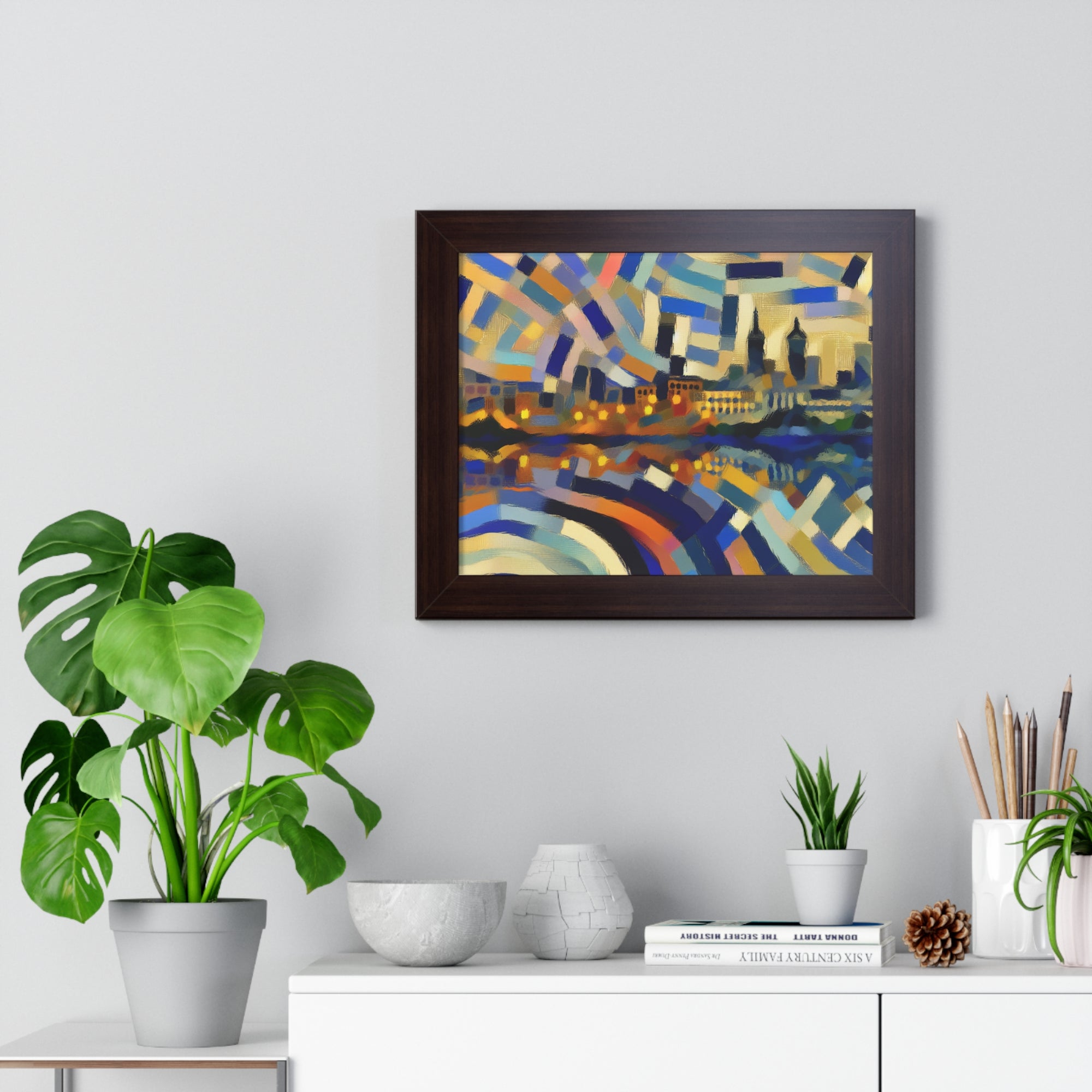 Urban Mirage and Flow | Framed Print