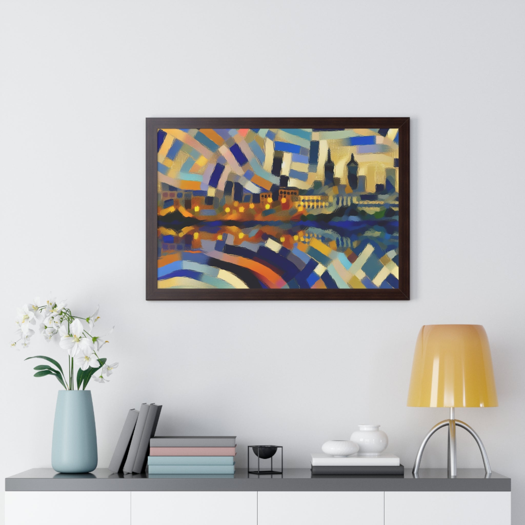 Urban Mirage and Flow | Framed Print