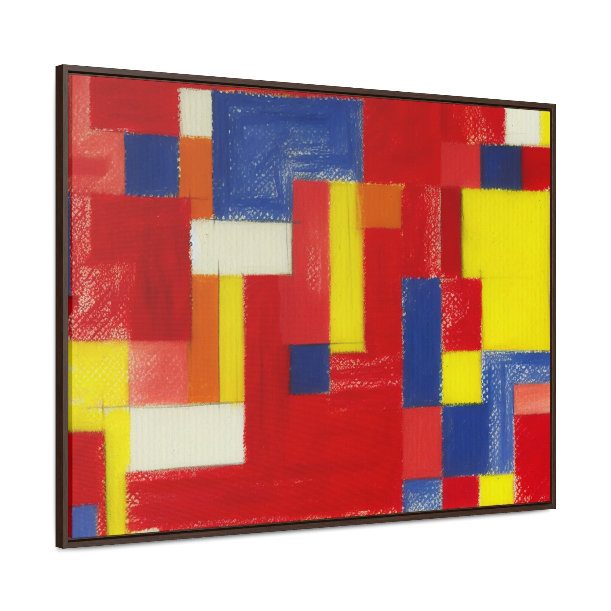 Vibrant Rhythmic Harmony | Framed Canvas