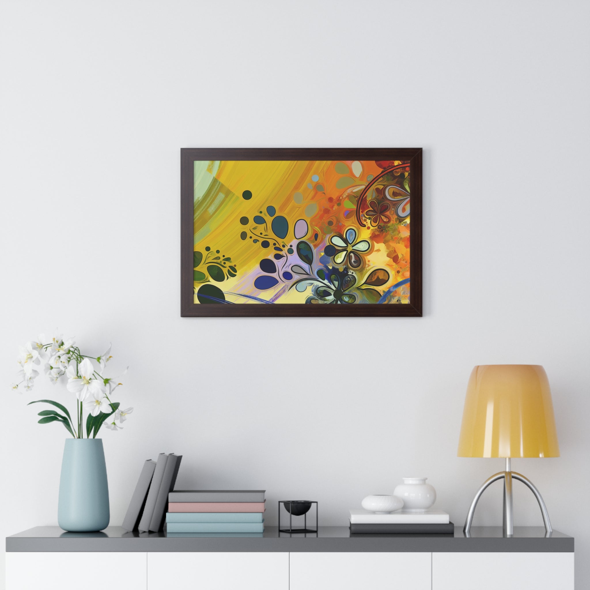 Whimsy in Bloom | Framed Print