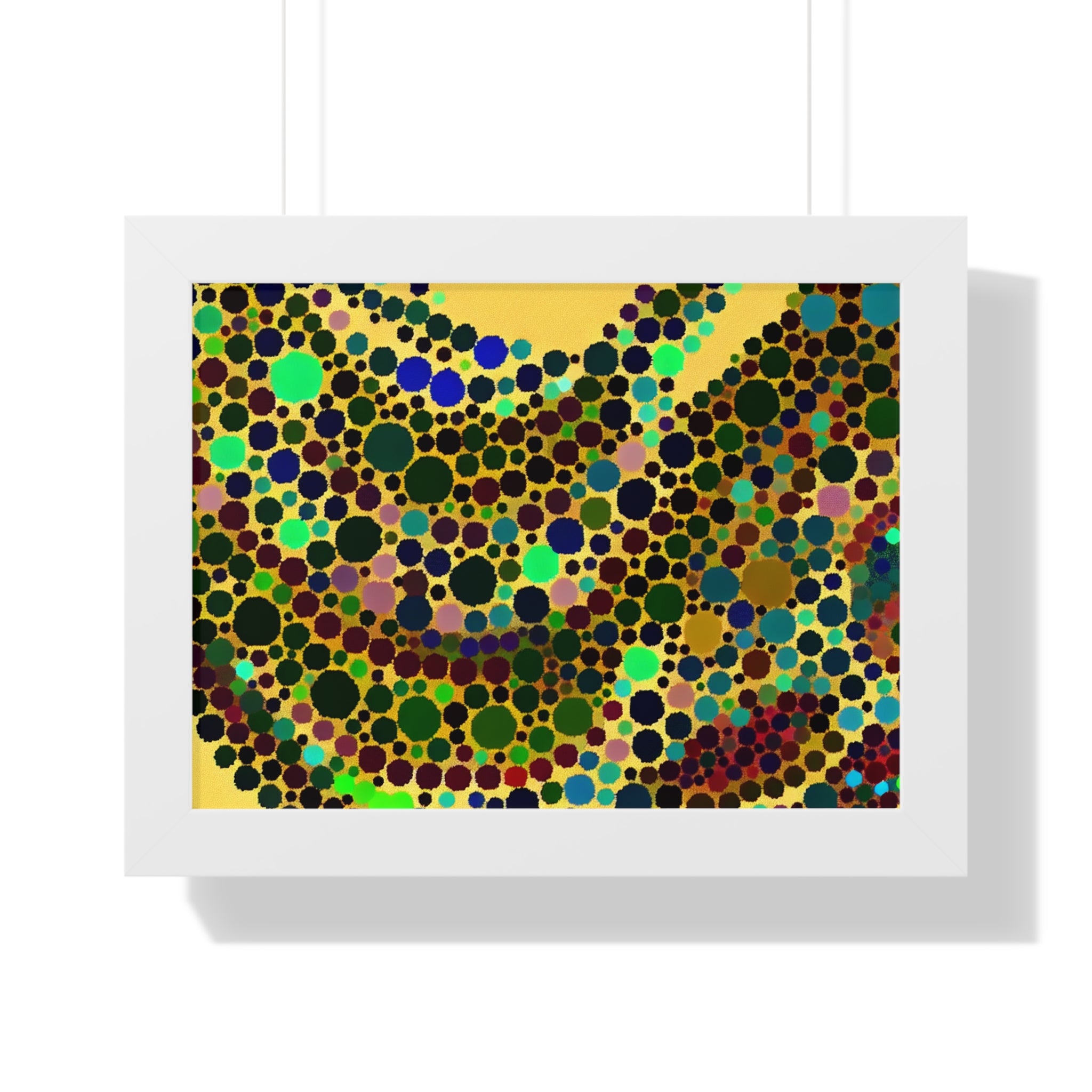 Circles of Cosmic Flow | Framed Print