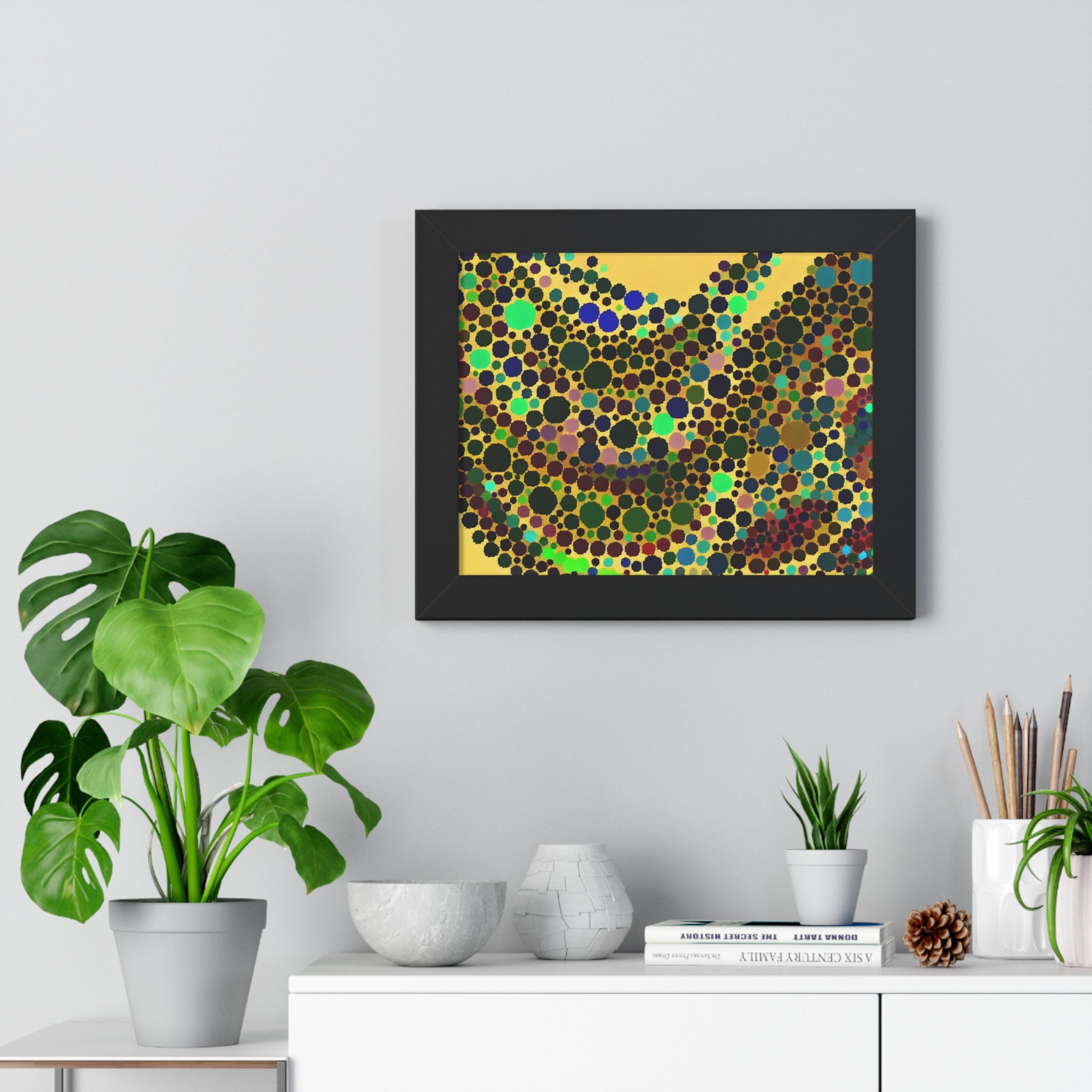 Circles of Cosmic Flow | Framed Print