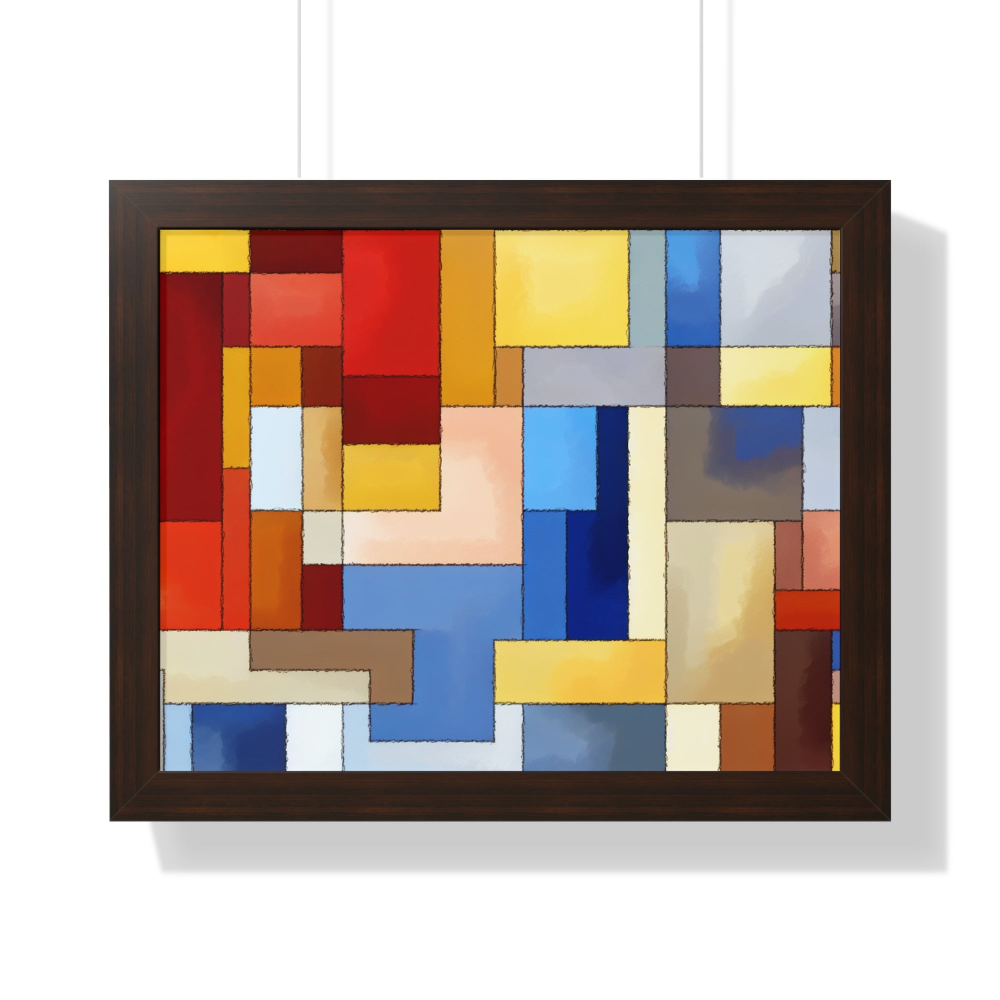 Fragmented Resonance | Framed Print