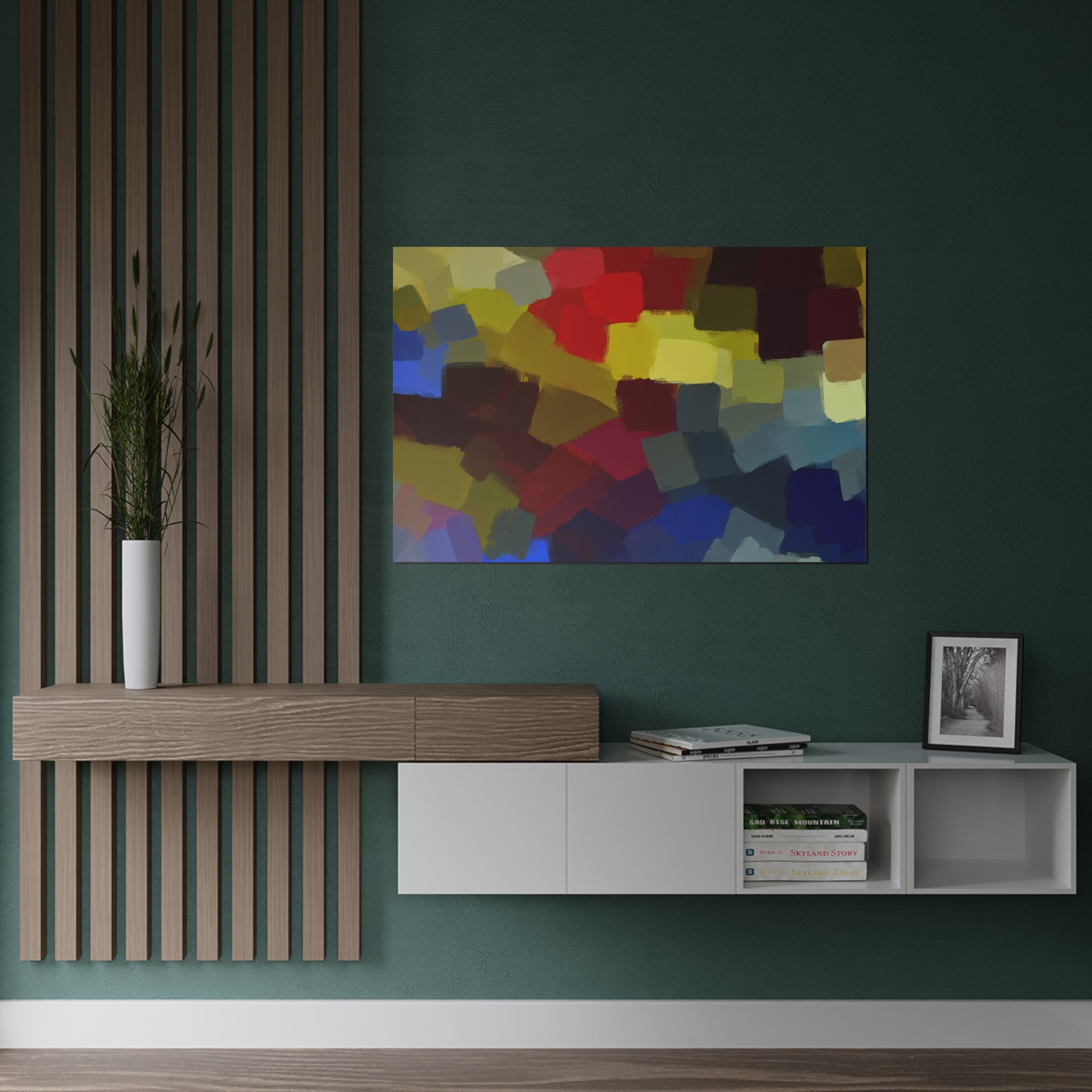 Rhythm of Colors | Satin Print