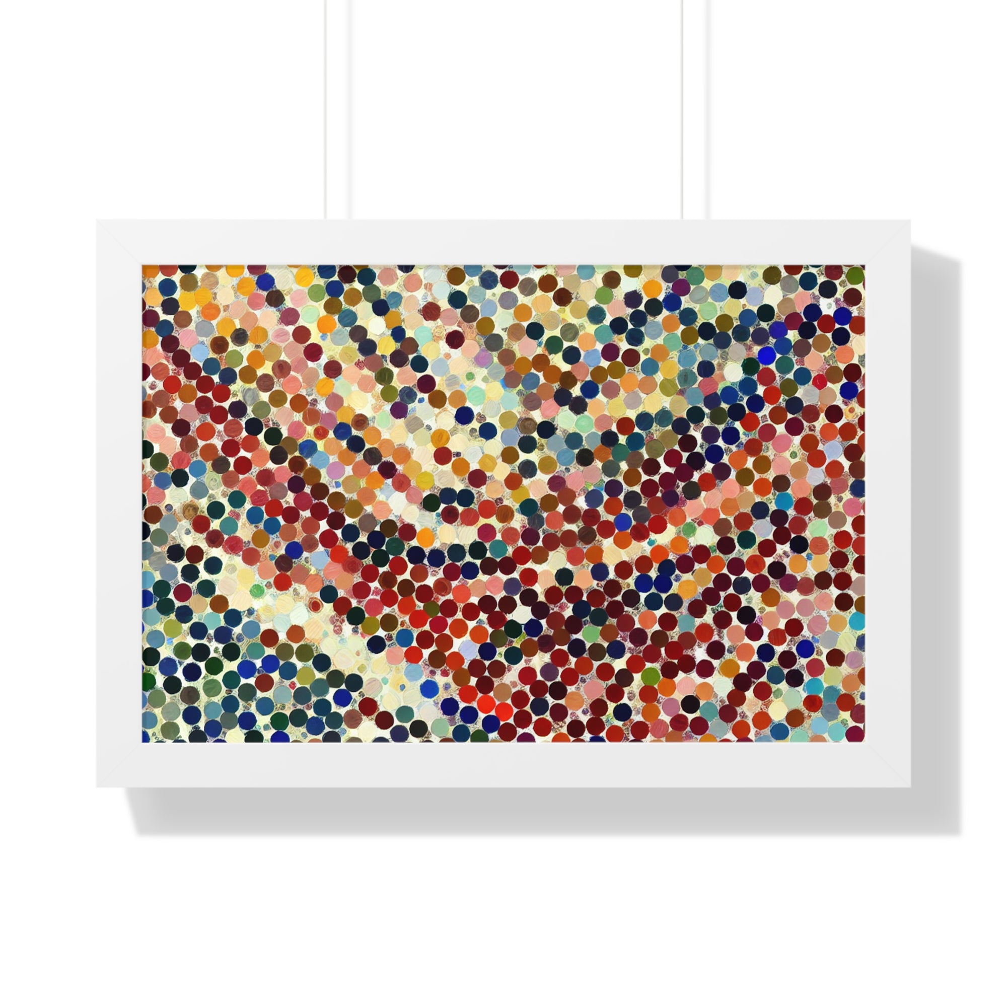 Waves of Colorful Whispers | Framed Print