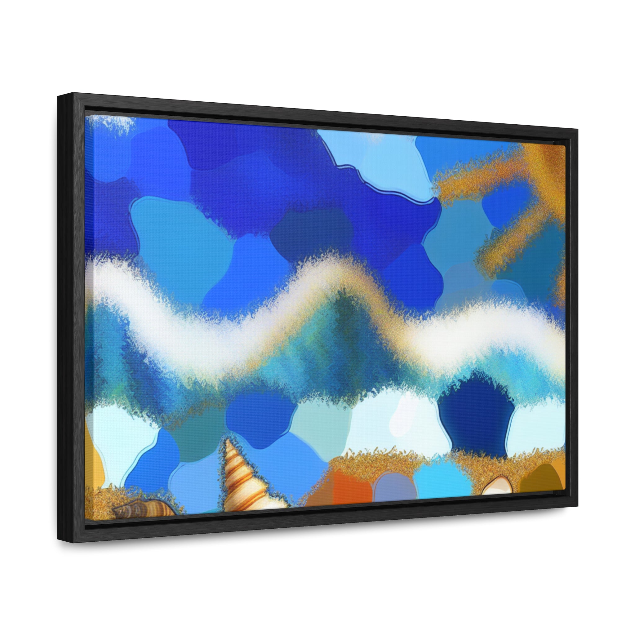 Tidal Dreams and Sunlight | Framed Canvas